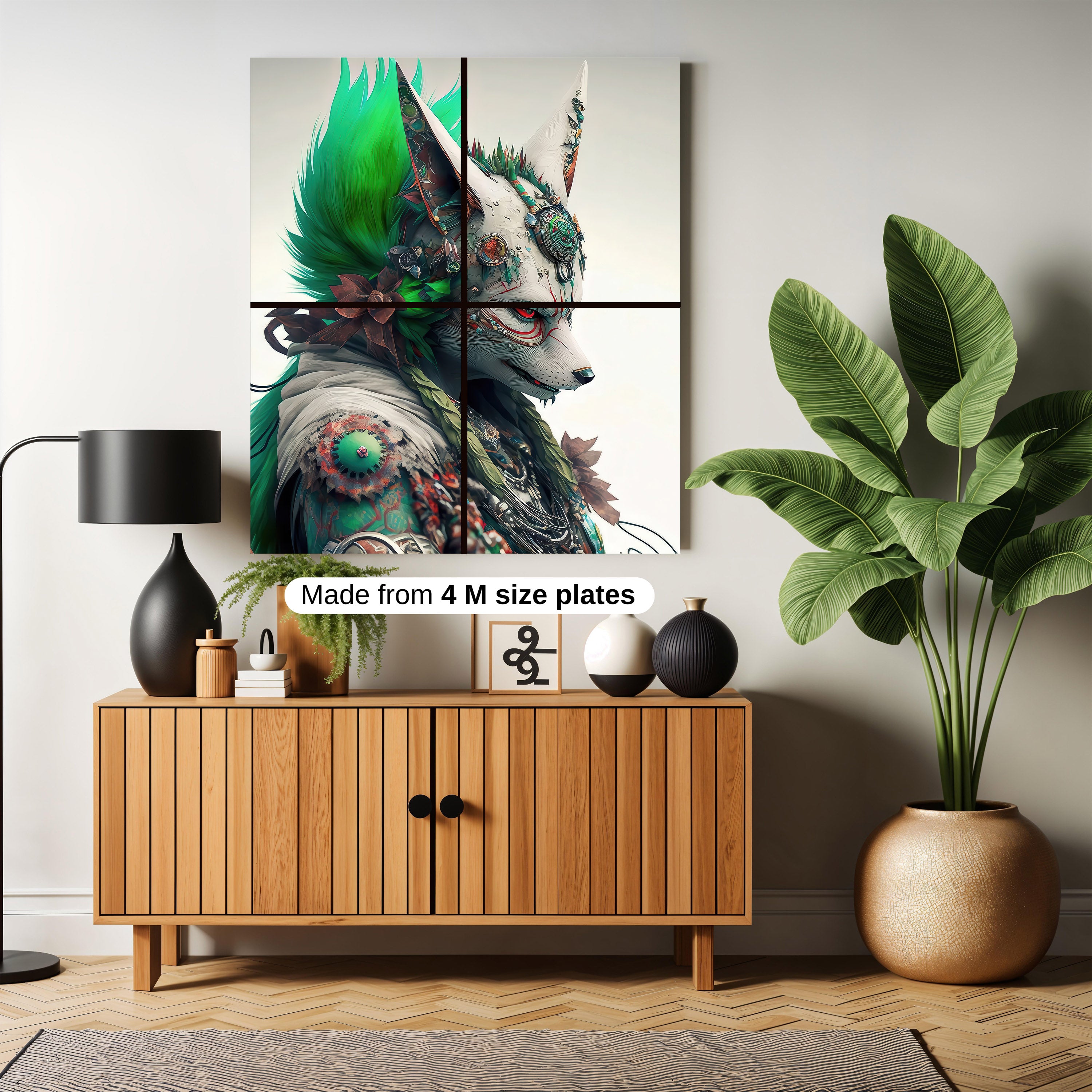 Vibrant Kitsune M
