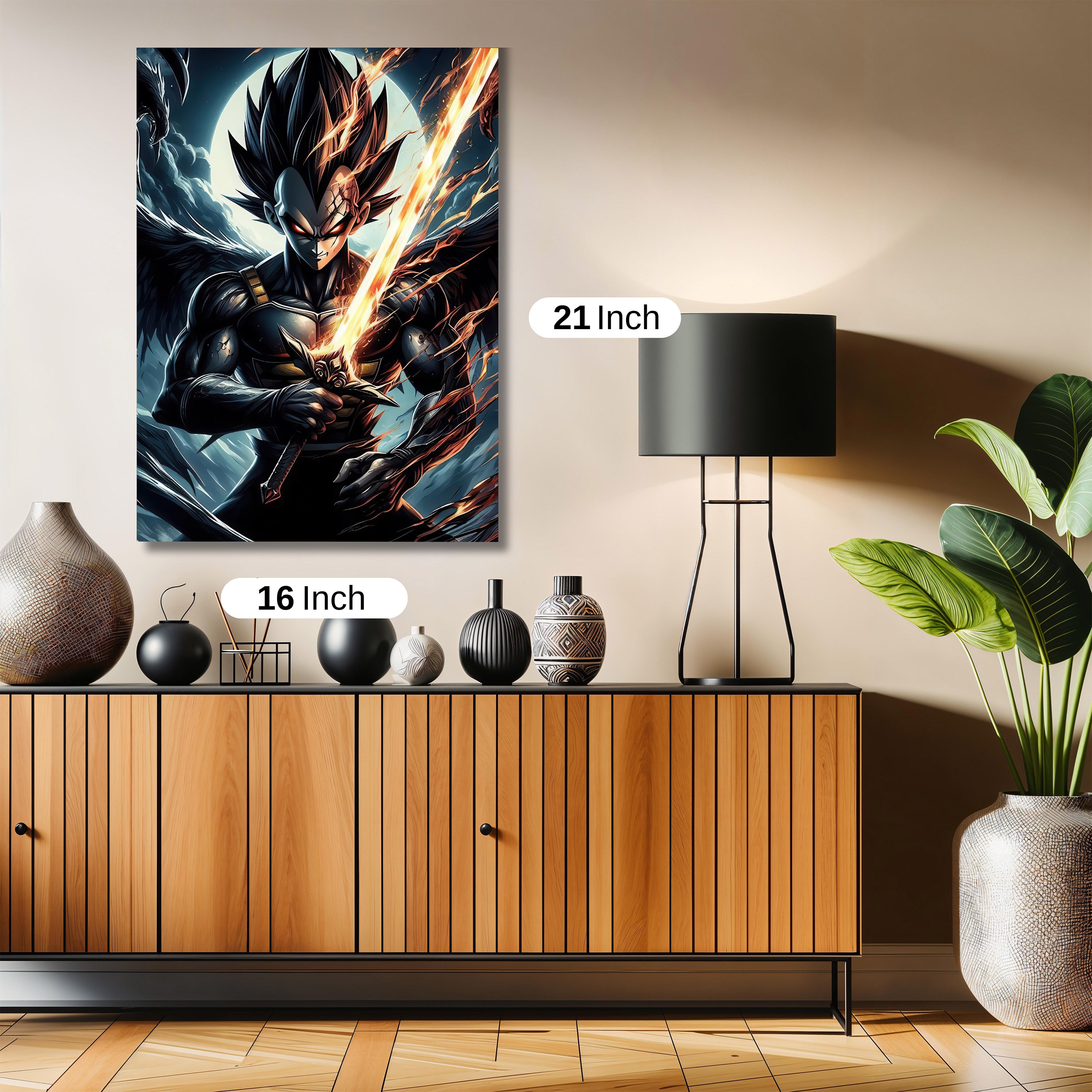 Vegeta Aflame M