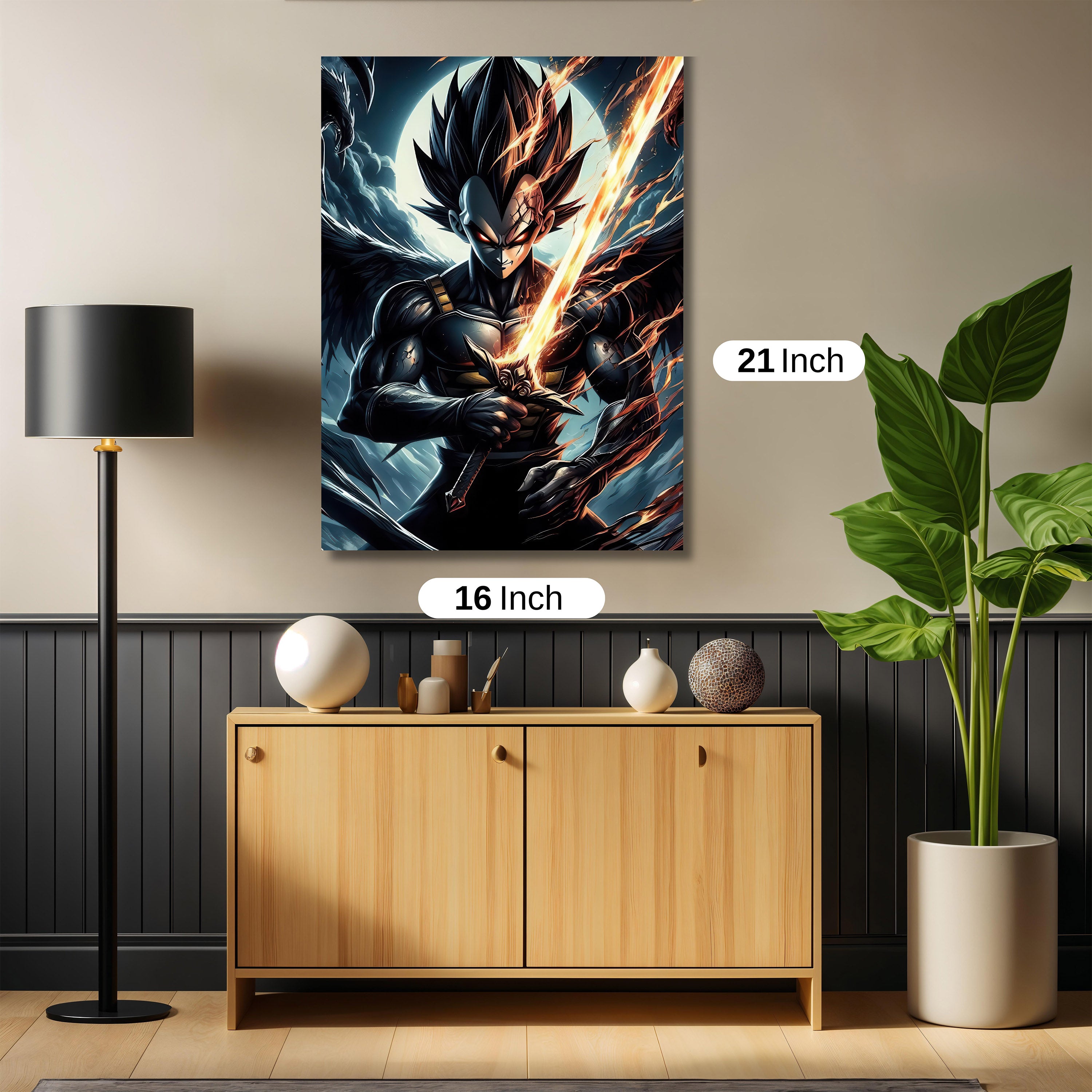 Vegeta Aflame M