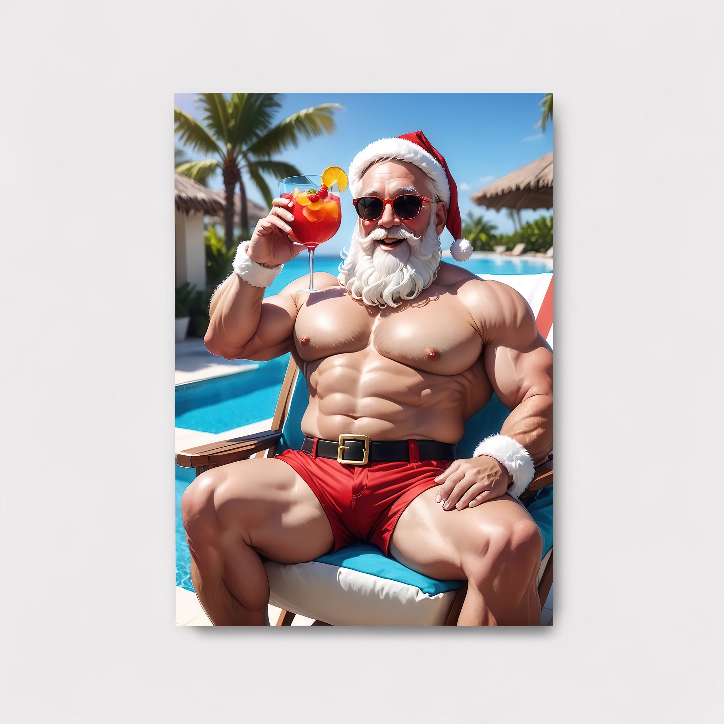 Santa Chillaxing M
