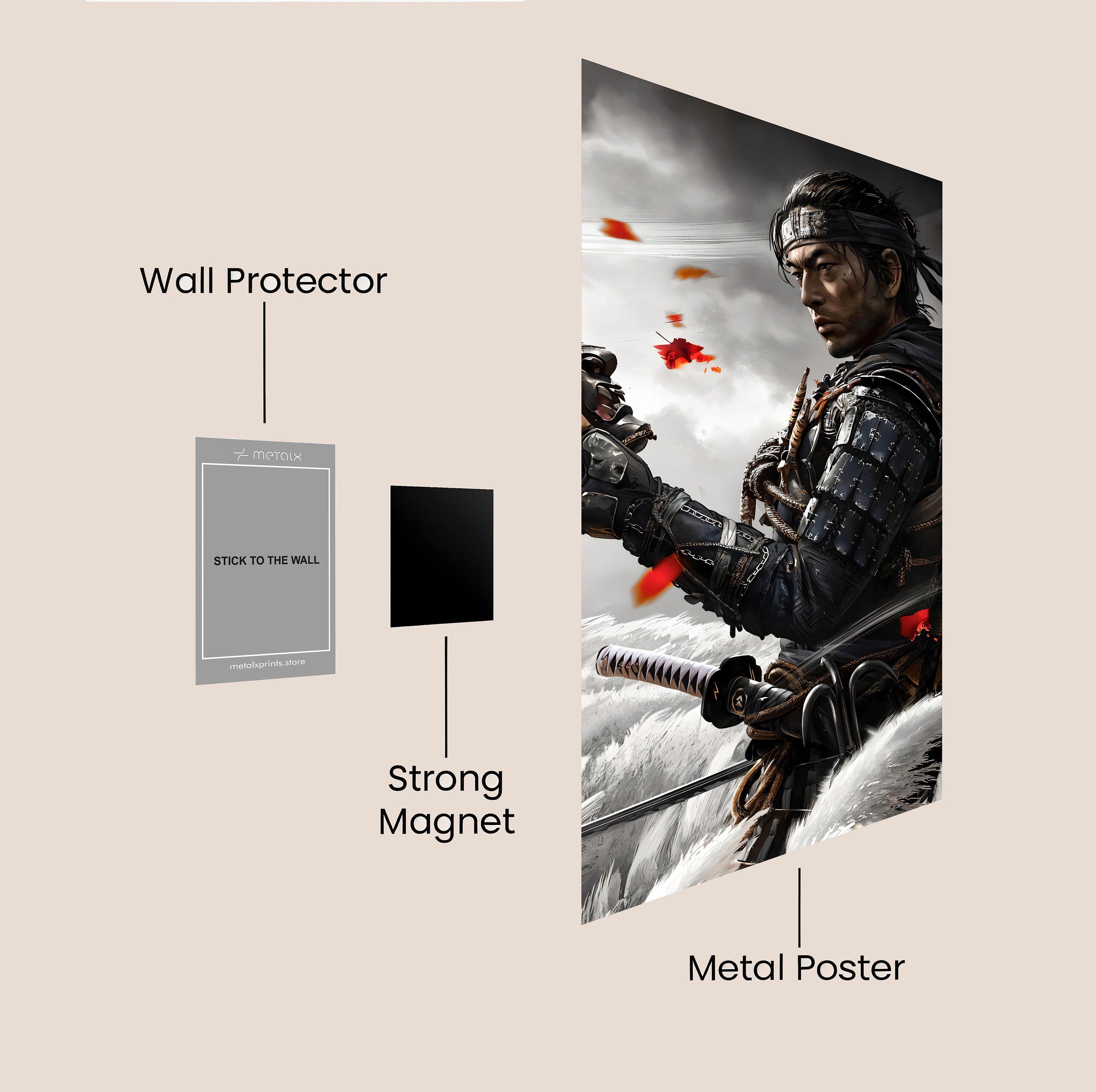 GHOST TSUSHIMA SAMURAI