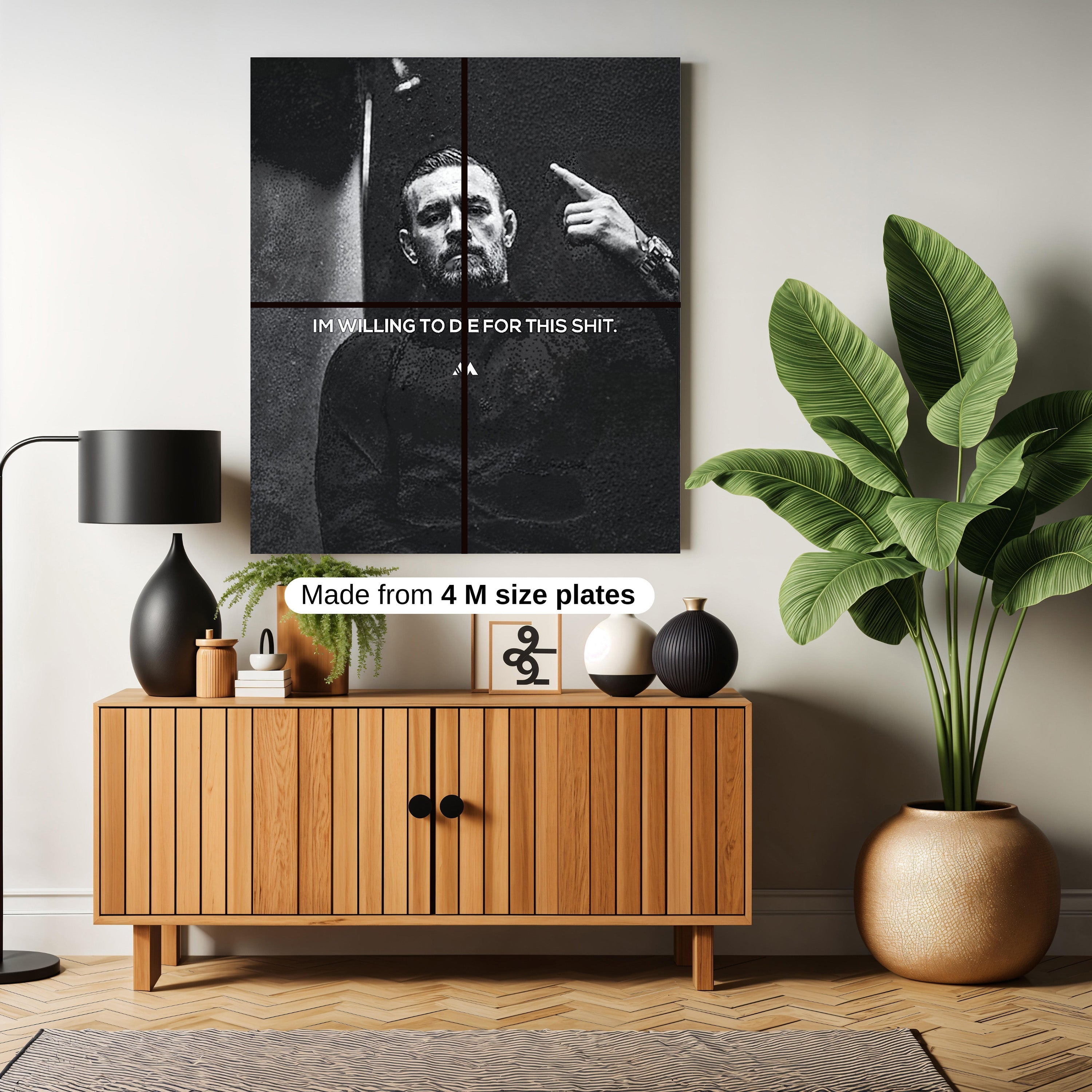 CONOR MCGREGOR MOTIVATIONAL POSTER