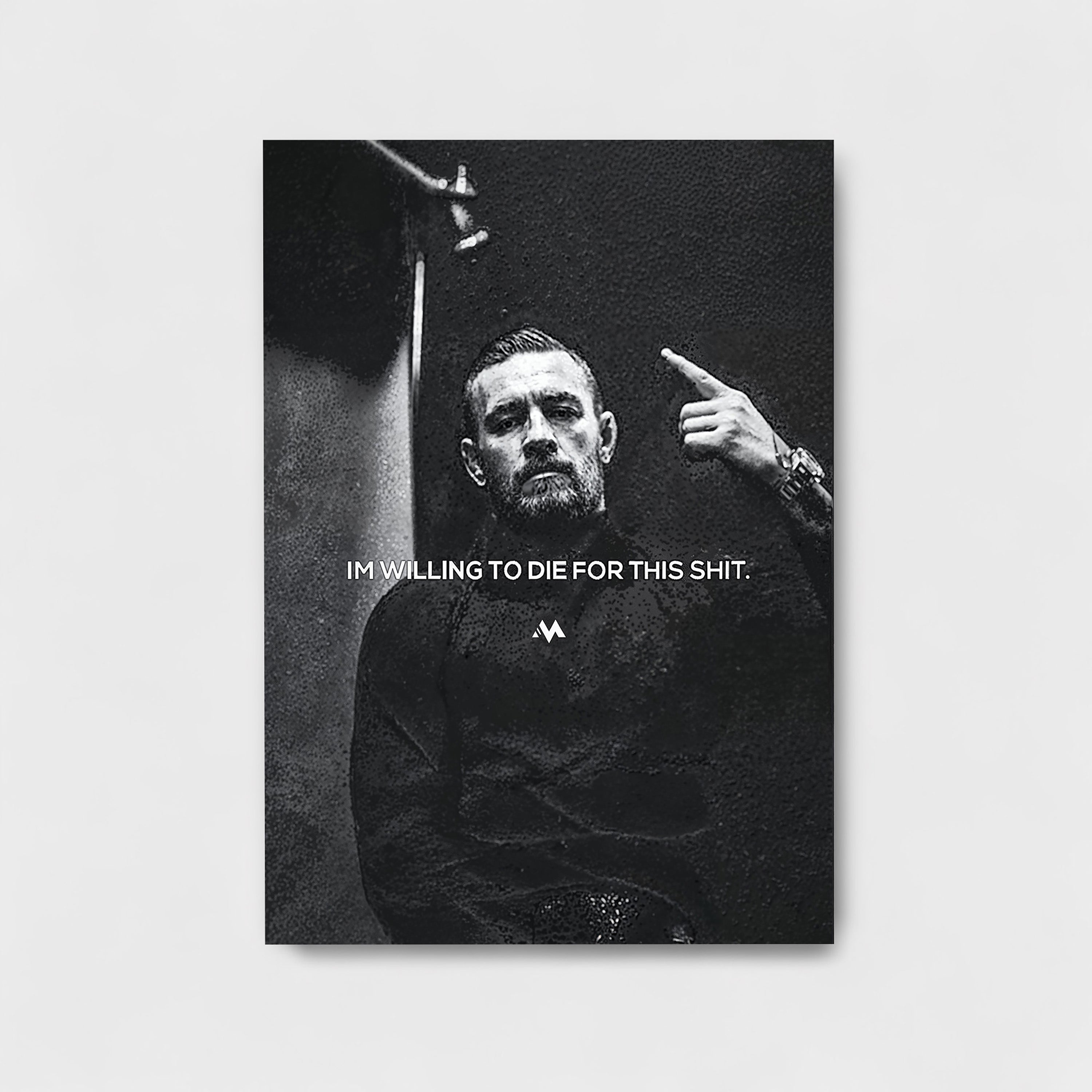 CONOR MCGREGOR MOTIVATIONAL POSTER