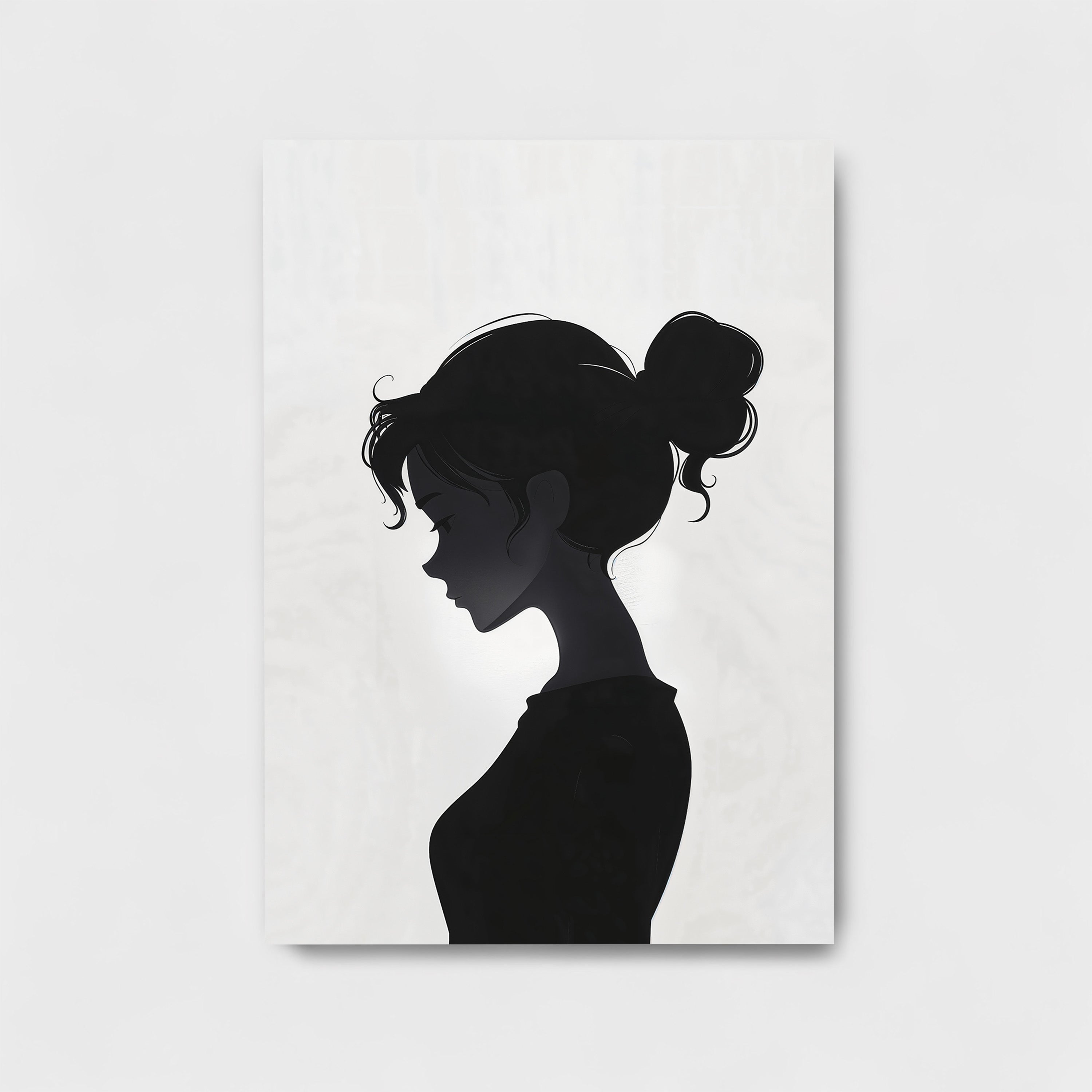 SILHOUETTE ASIAN GIRL