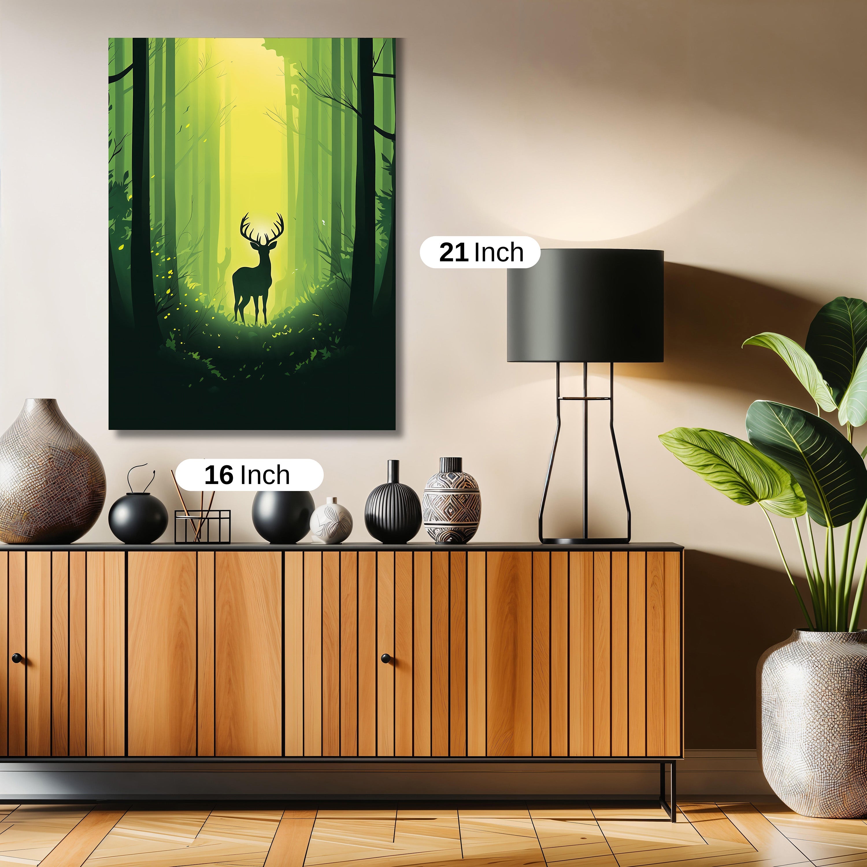 MYSTERIOUS FOREST LANDSCAPE