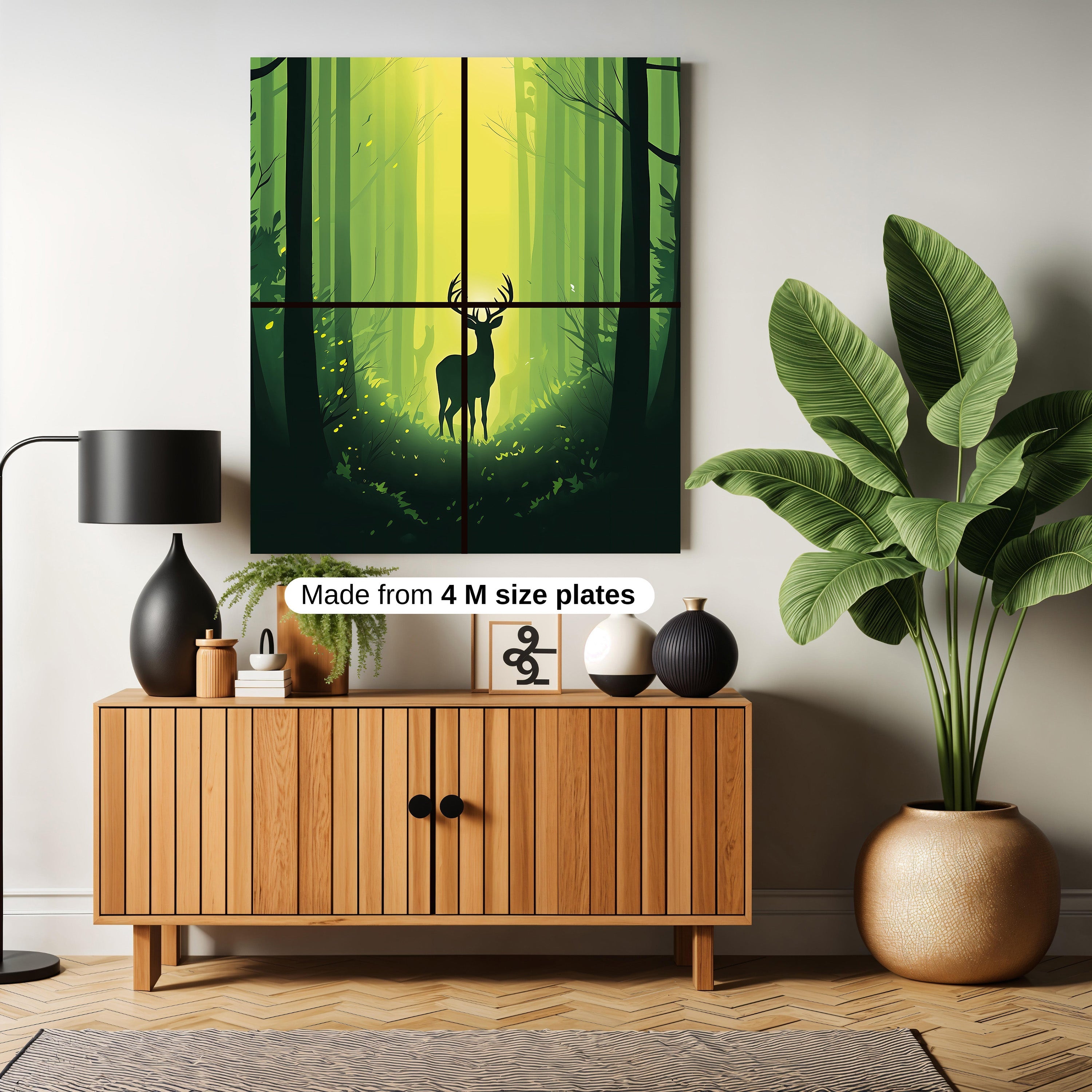 MYSTERIOUS FOREST LANDSCAPE