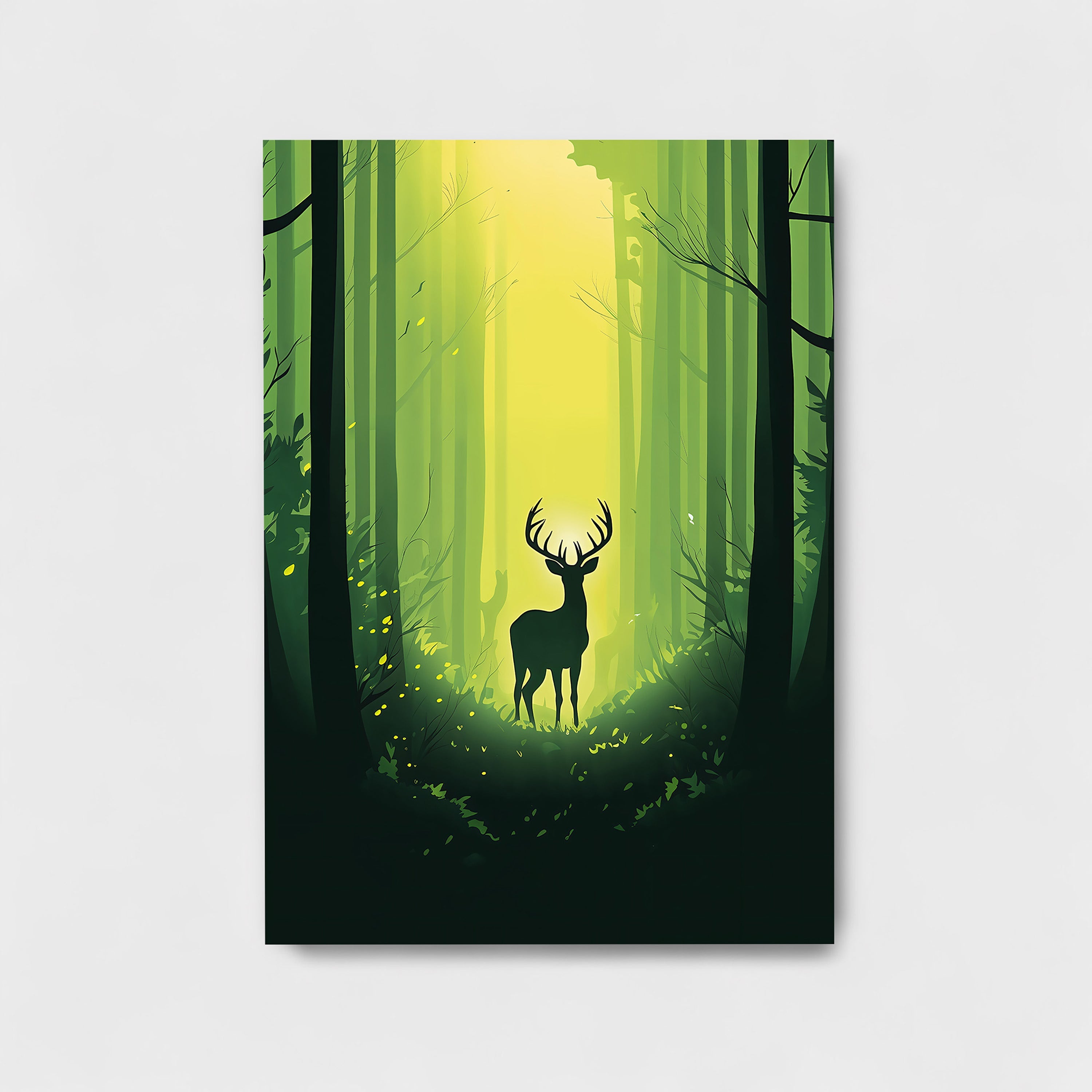 MYSTERIOUS FOREST LANDSCAPE