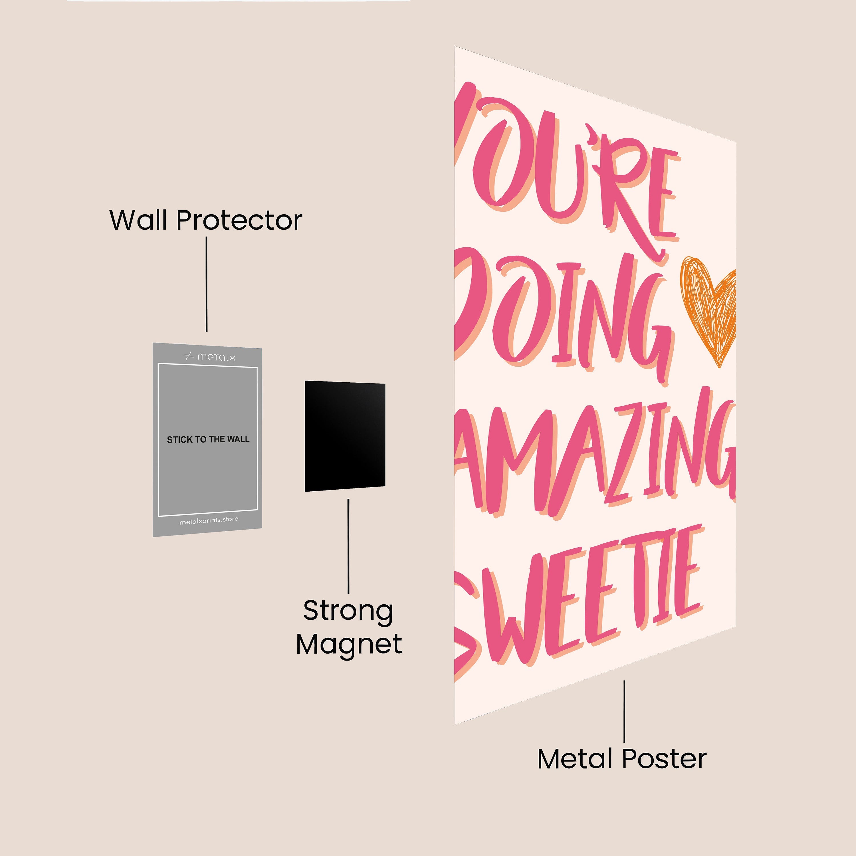 You're doing amazing sweetie artwork