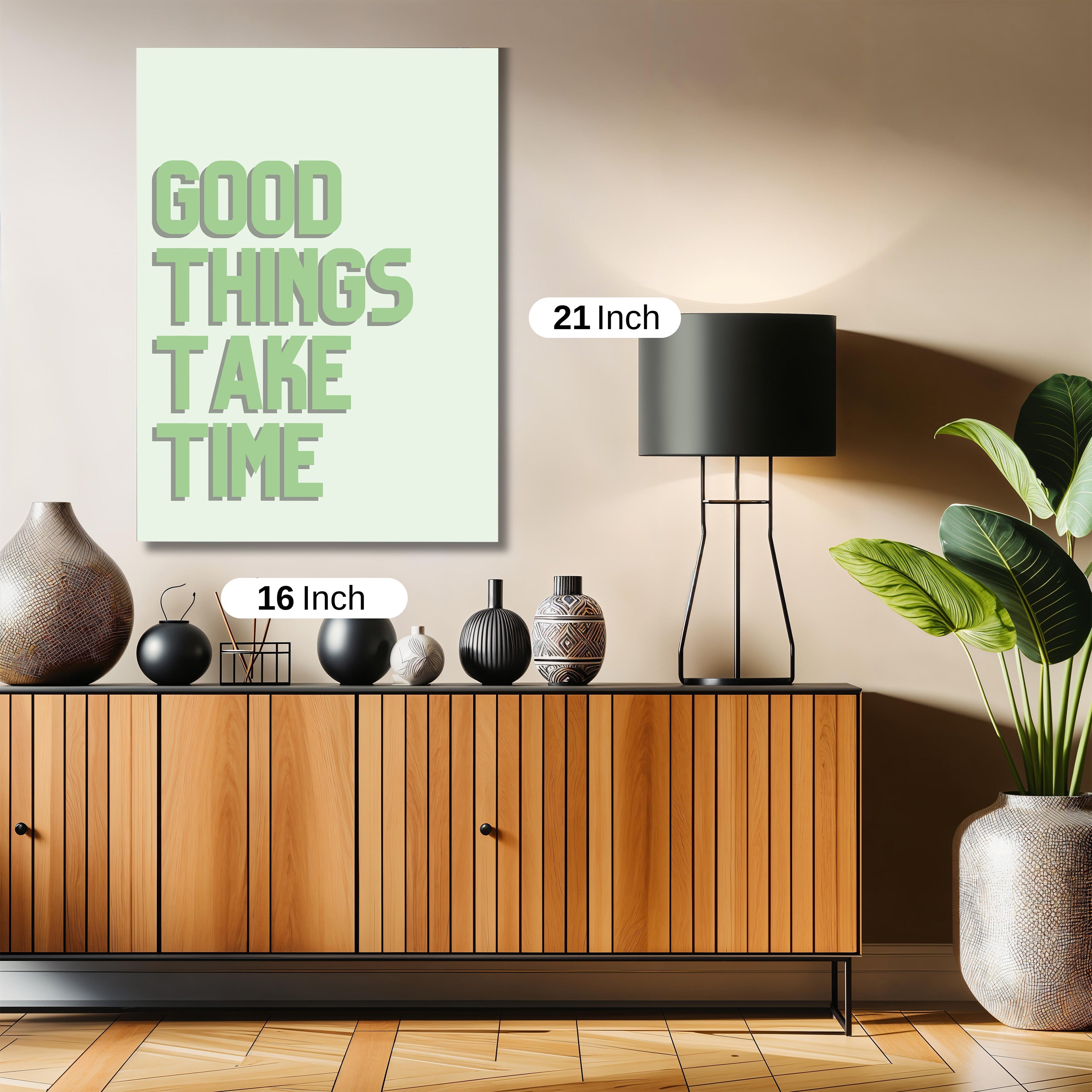 good things take time artwork