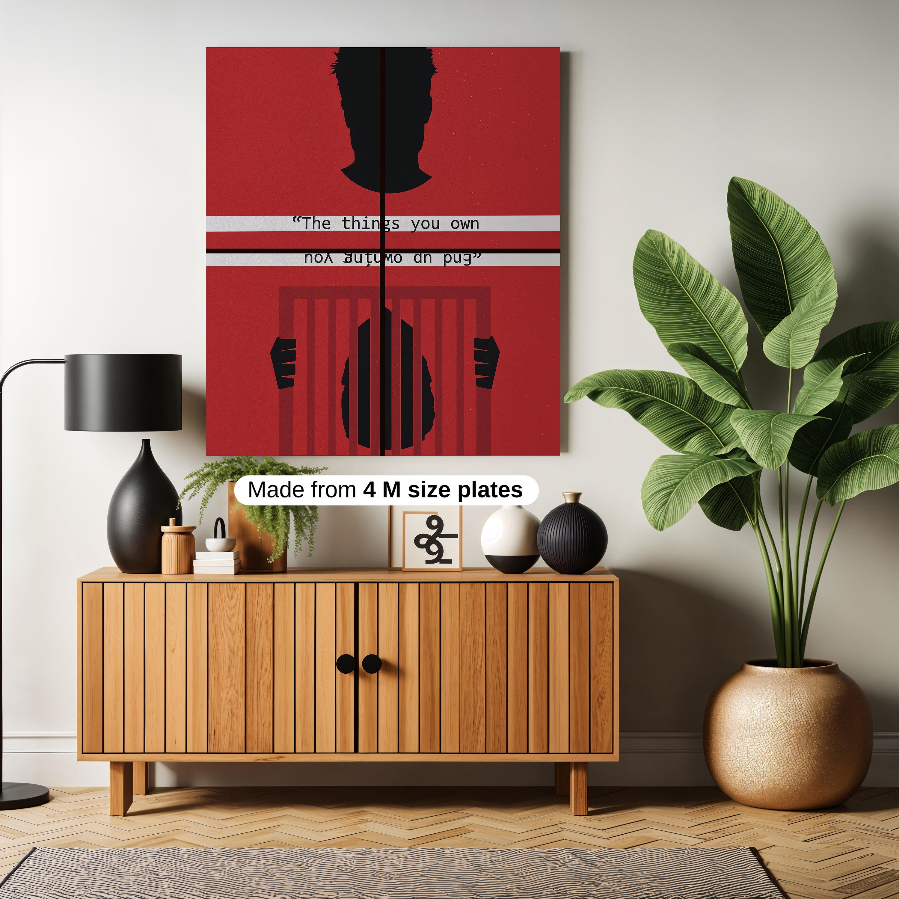 THING YOU OWN END UP OWNING YOU/ FIGHT CLUB