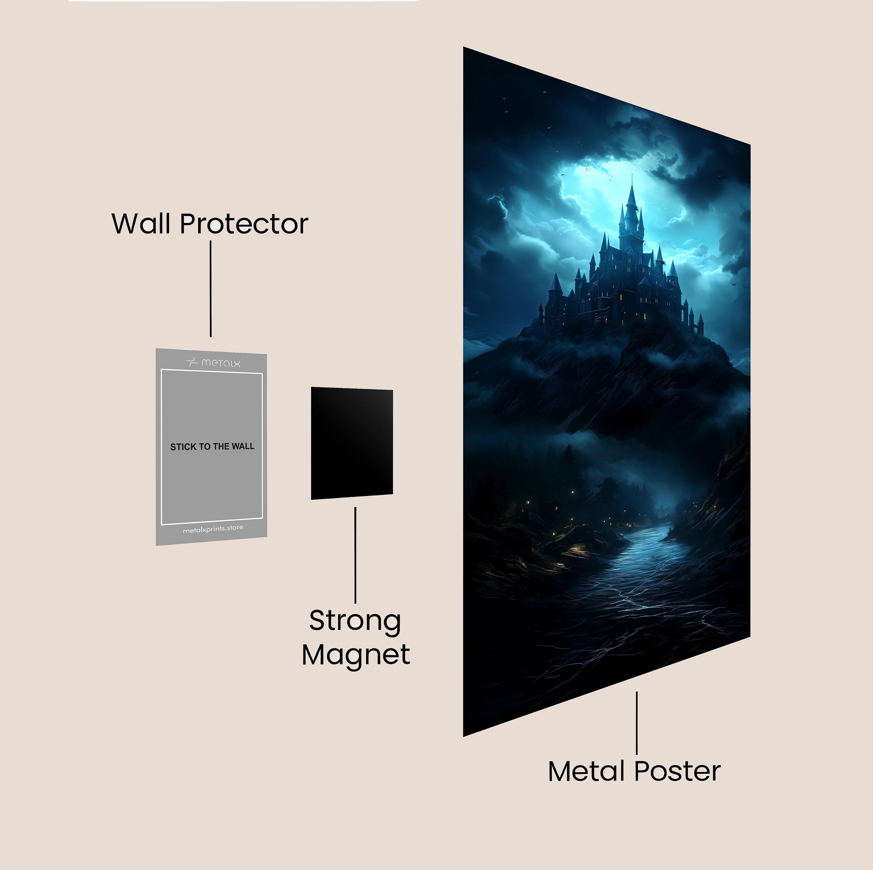 BLACK DARK CASTLE