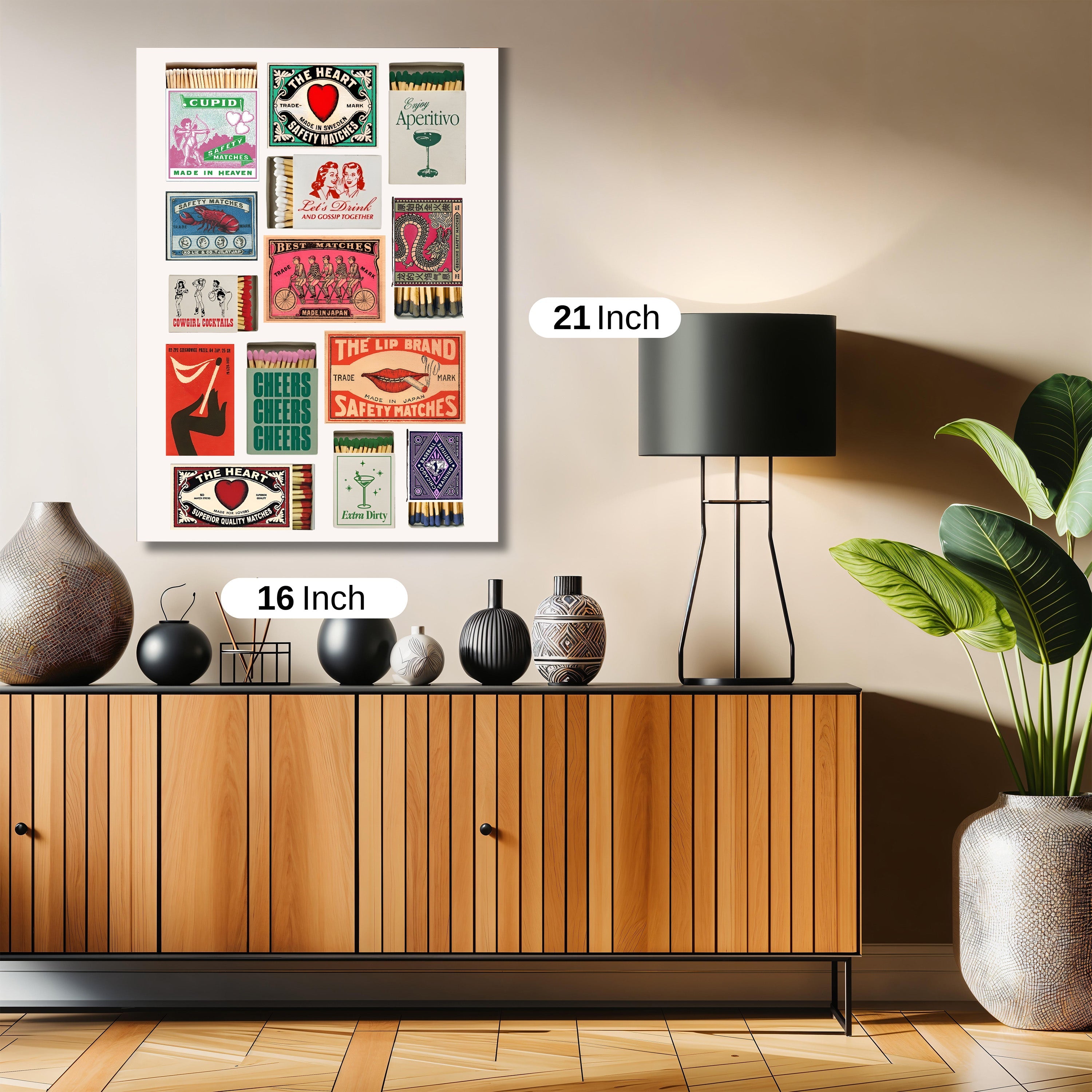 Classic Matchbox Retro Collage