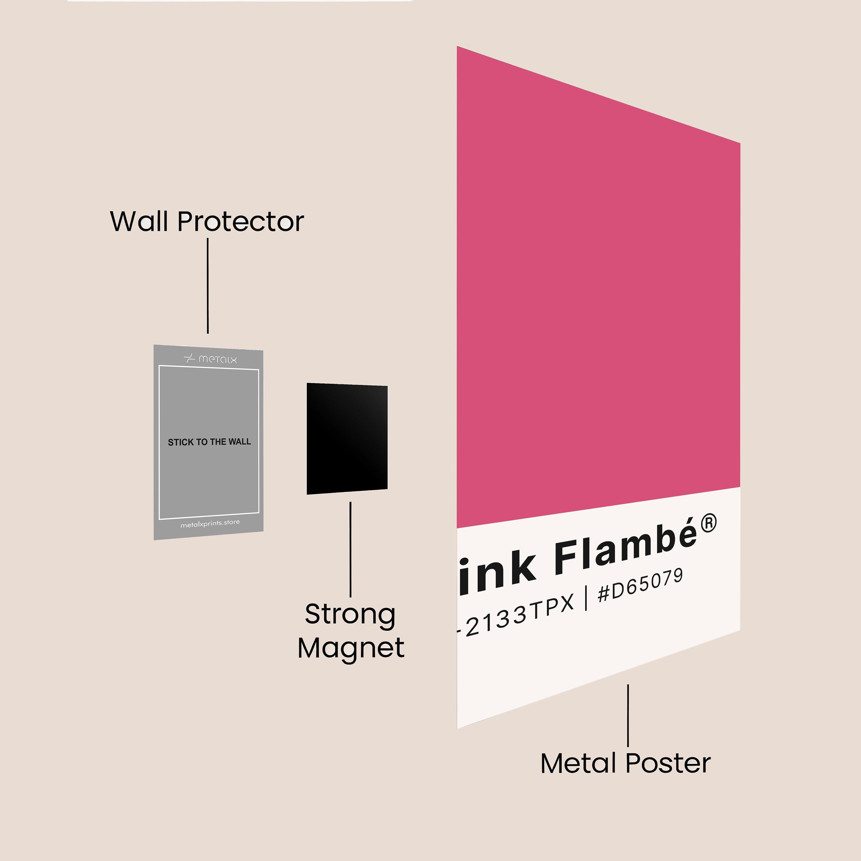 Pink Flambe color palette