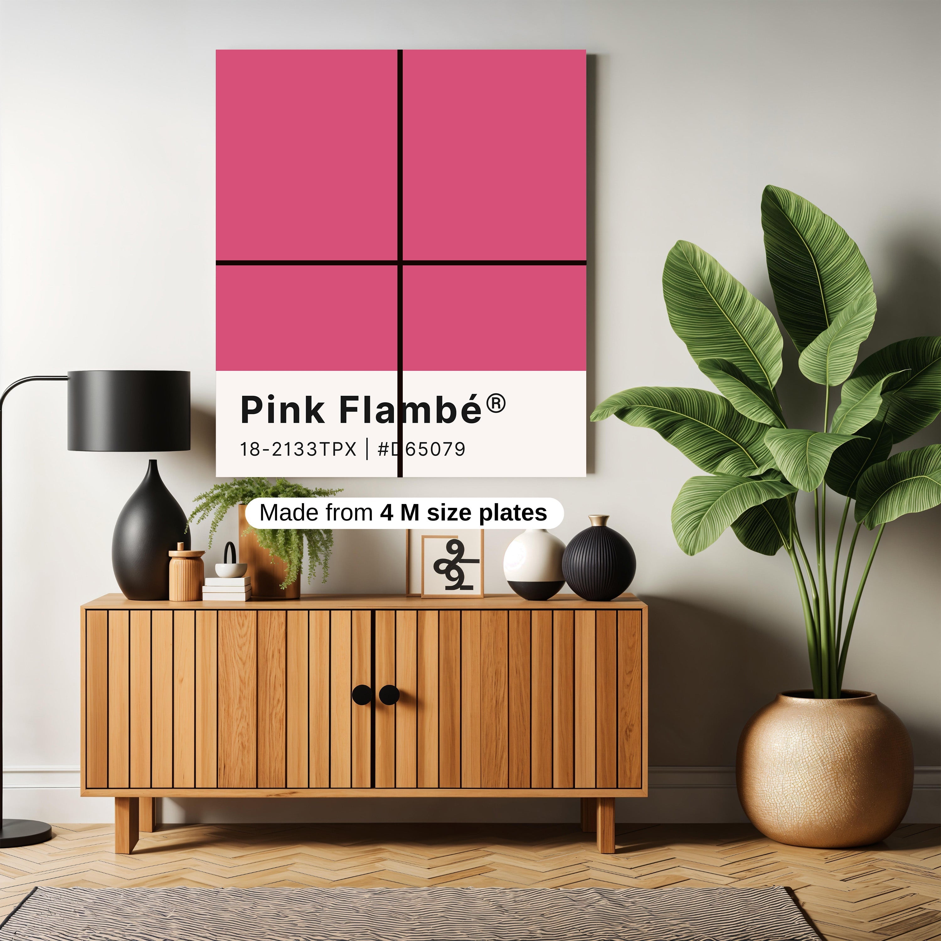 Pink Flambe color palette