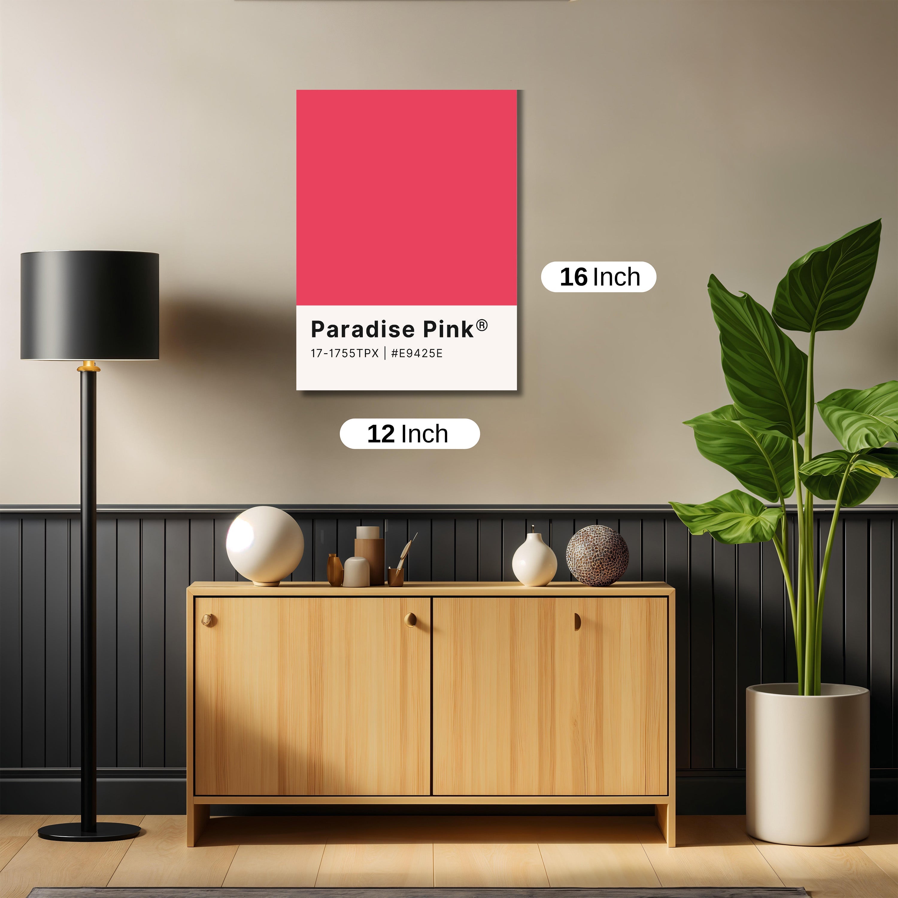 Paradise Pink color palette