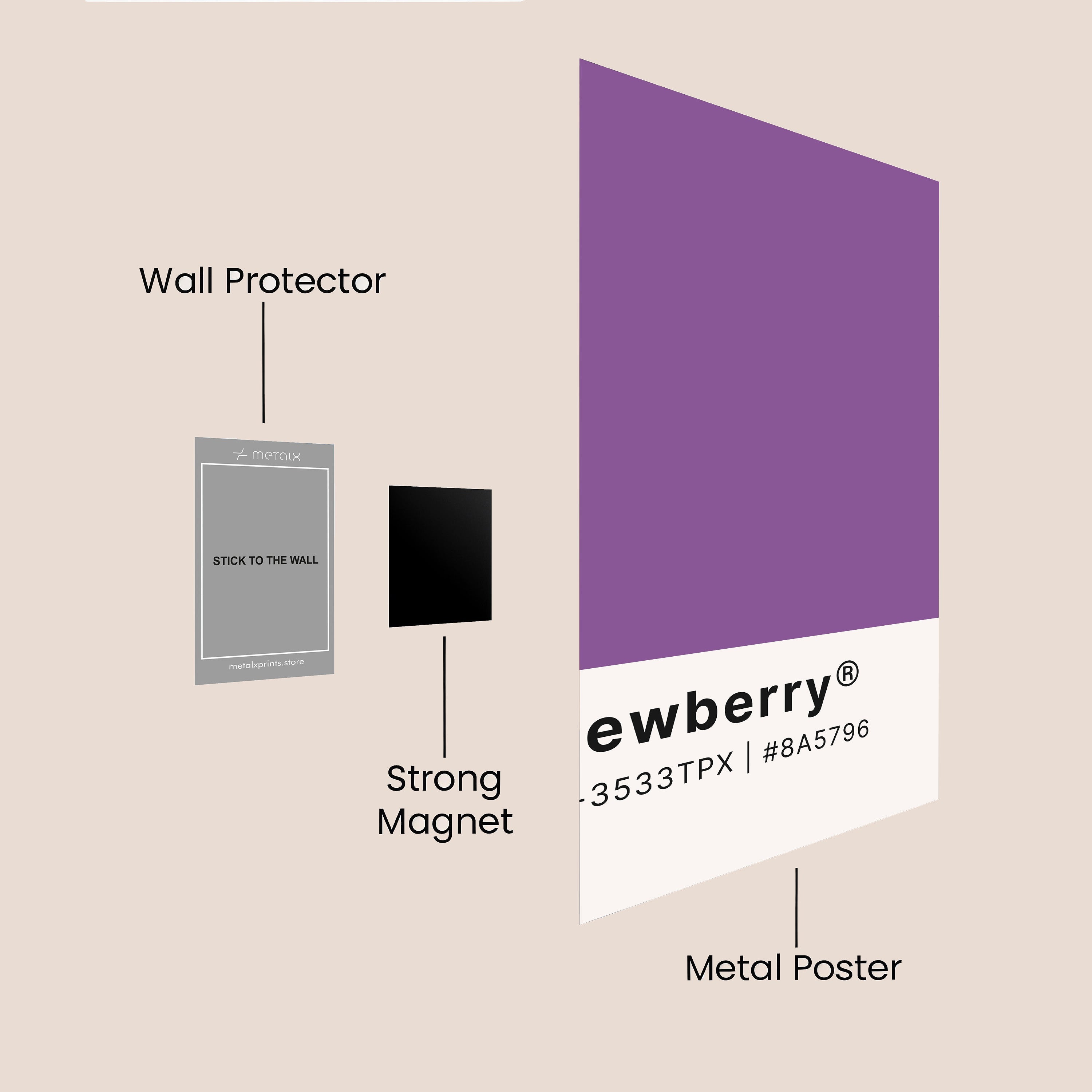 Dewberry color palette