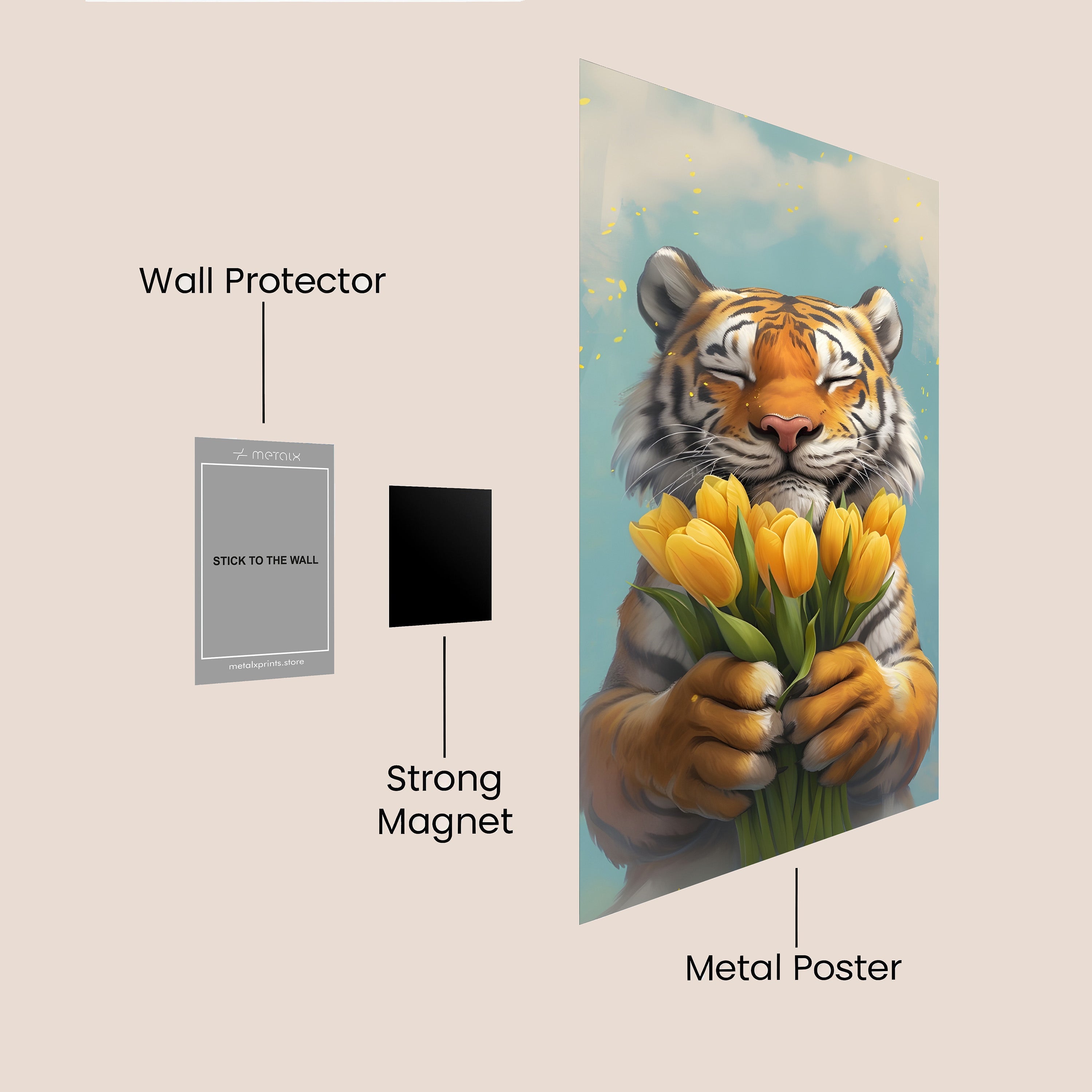 CUTE TIGER ARTWORK