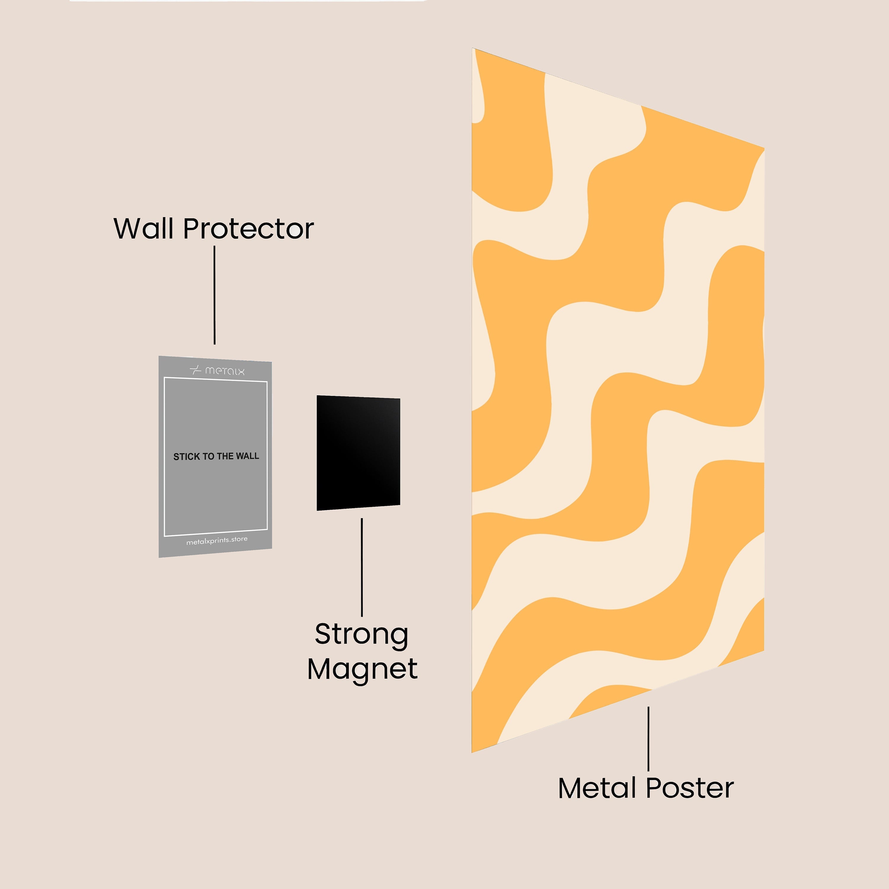 seamless wavy strips