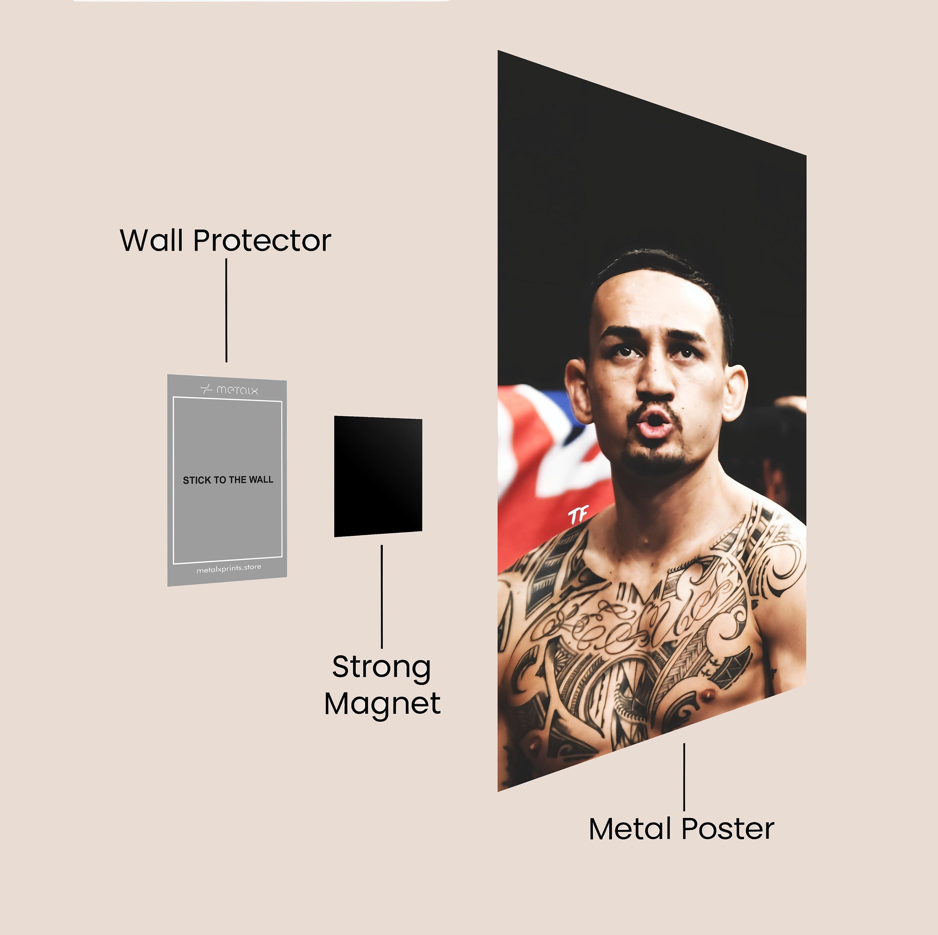 MAX HOLLOWAY UFC POSTER