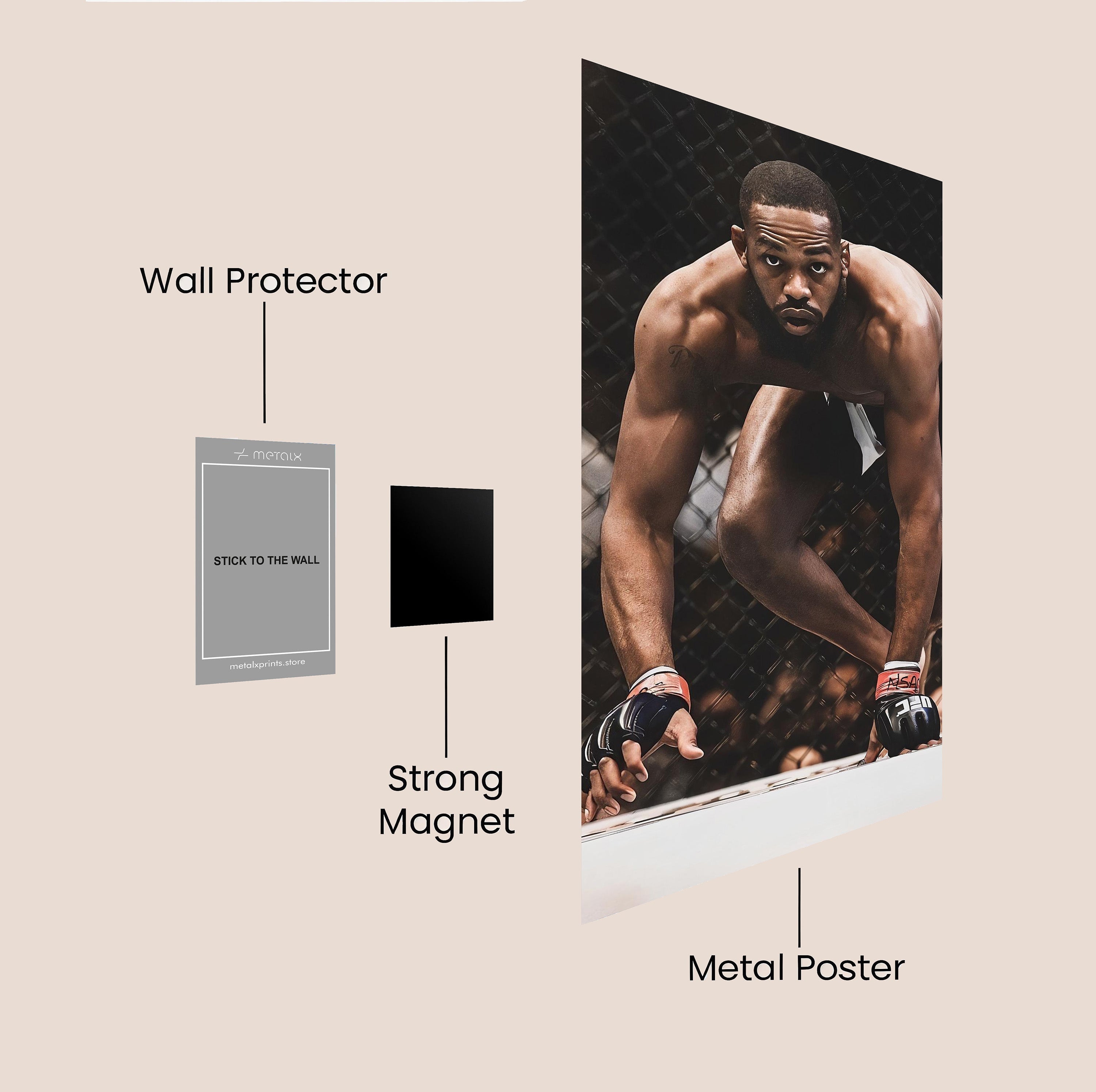 JOHN JONES UFC POSTER