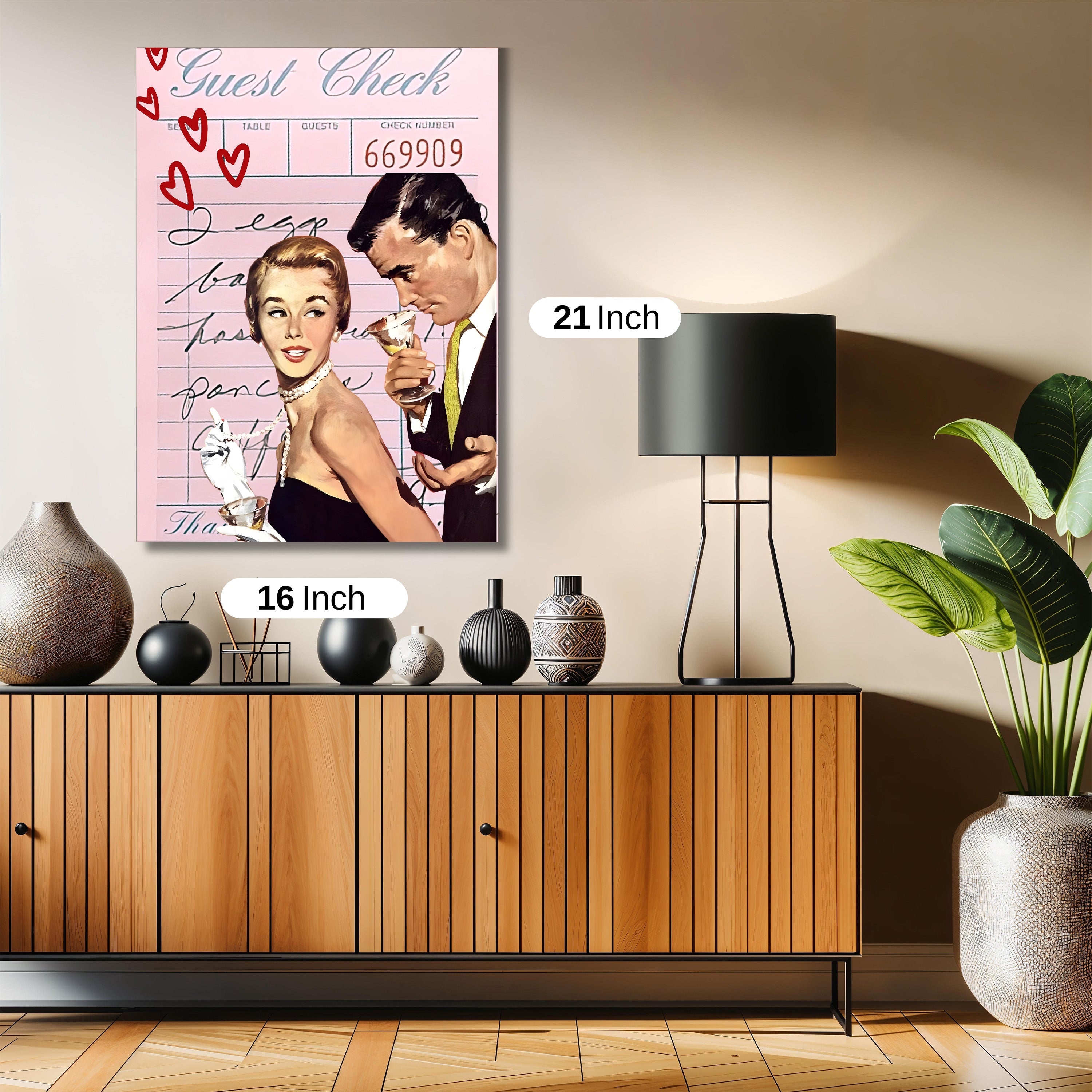 Guest check comix artwork