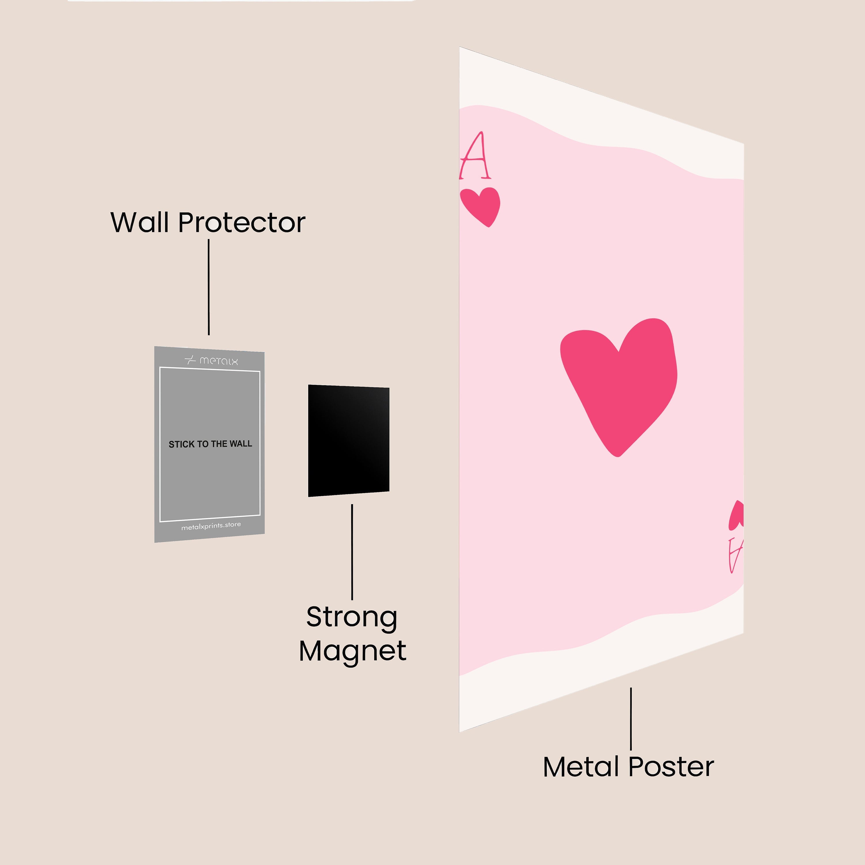 Ace of hearts poster