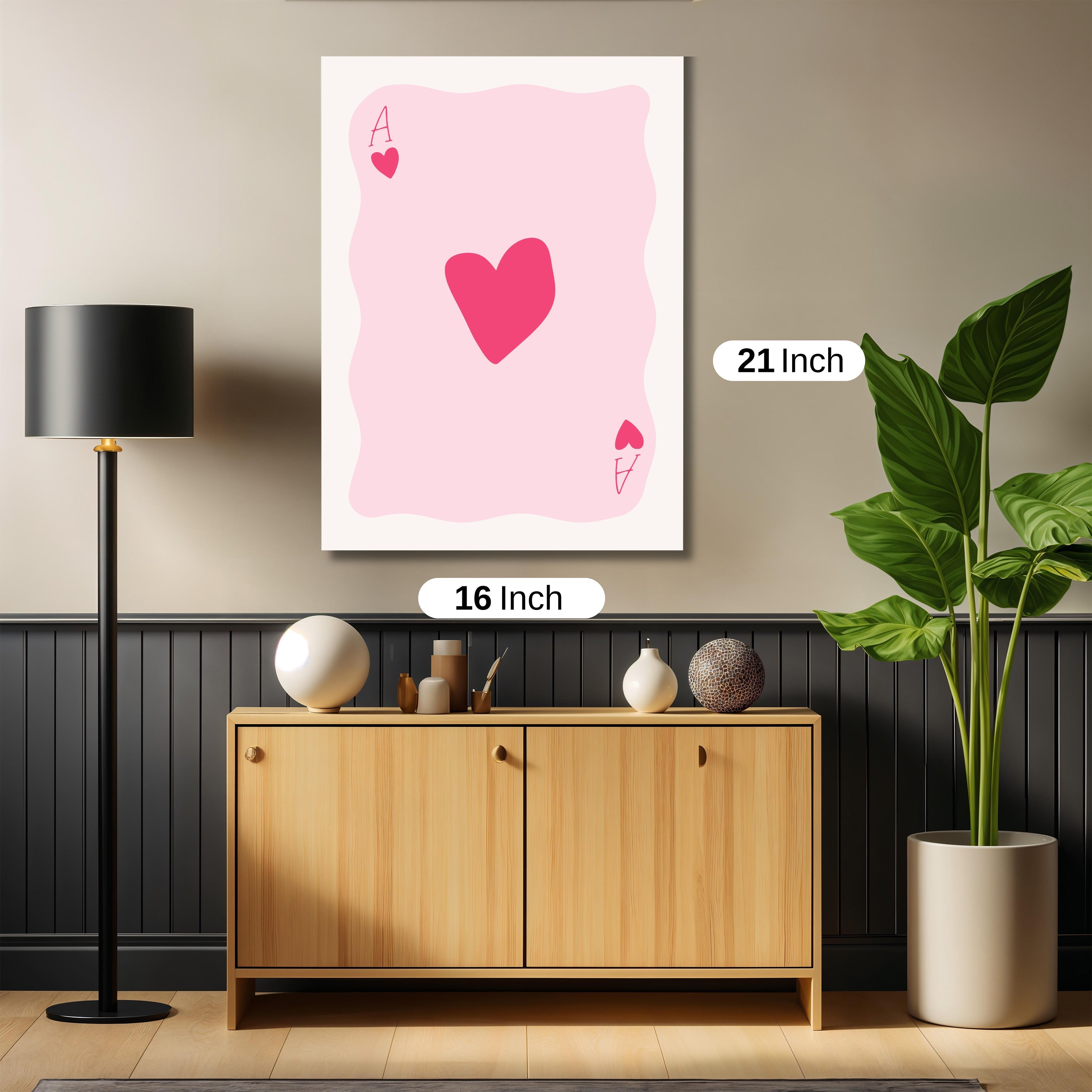 Ace of hearts poster