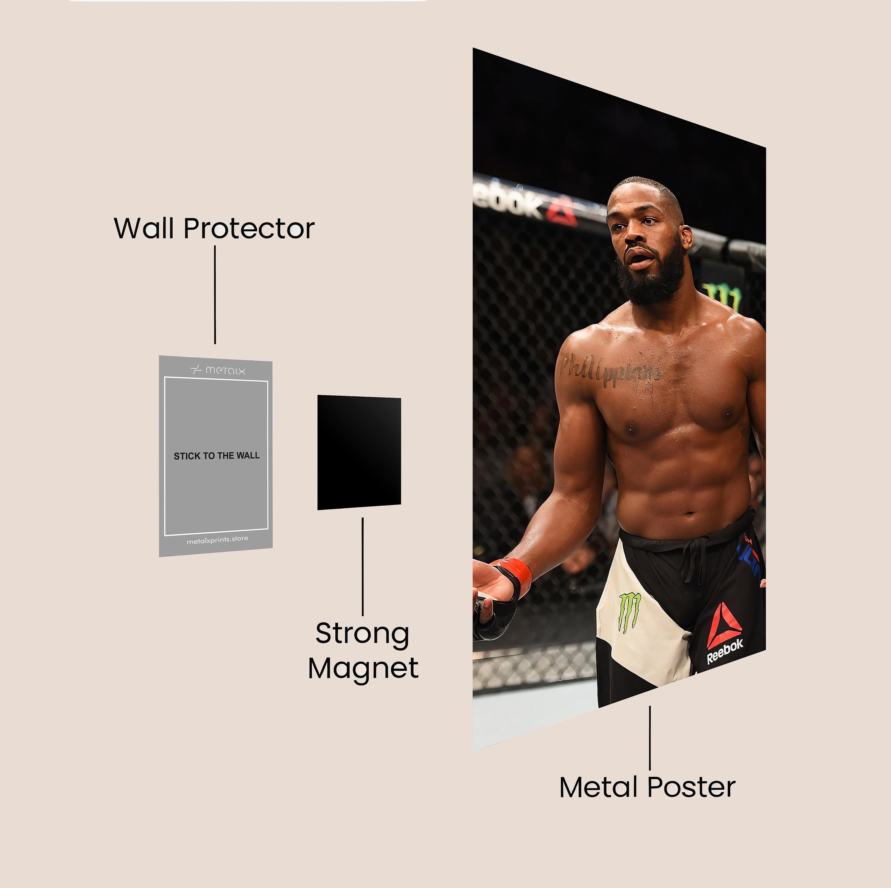 JOHN JONES UFC POSTER