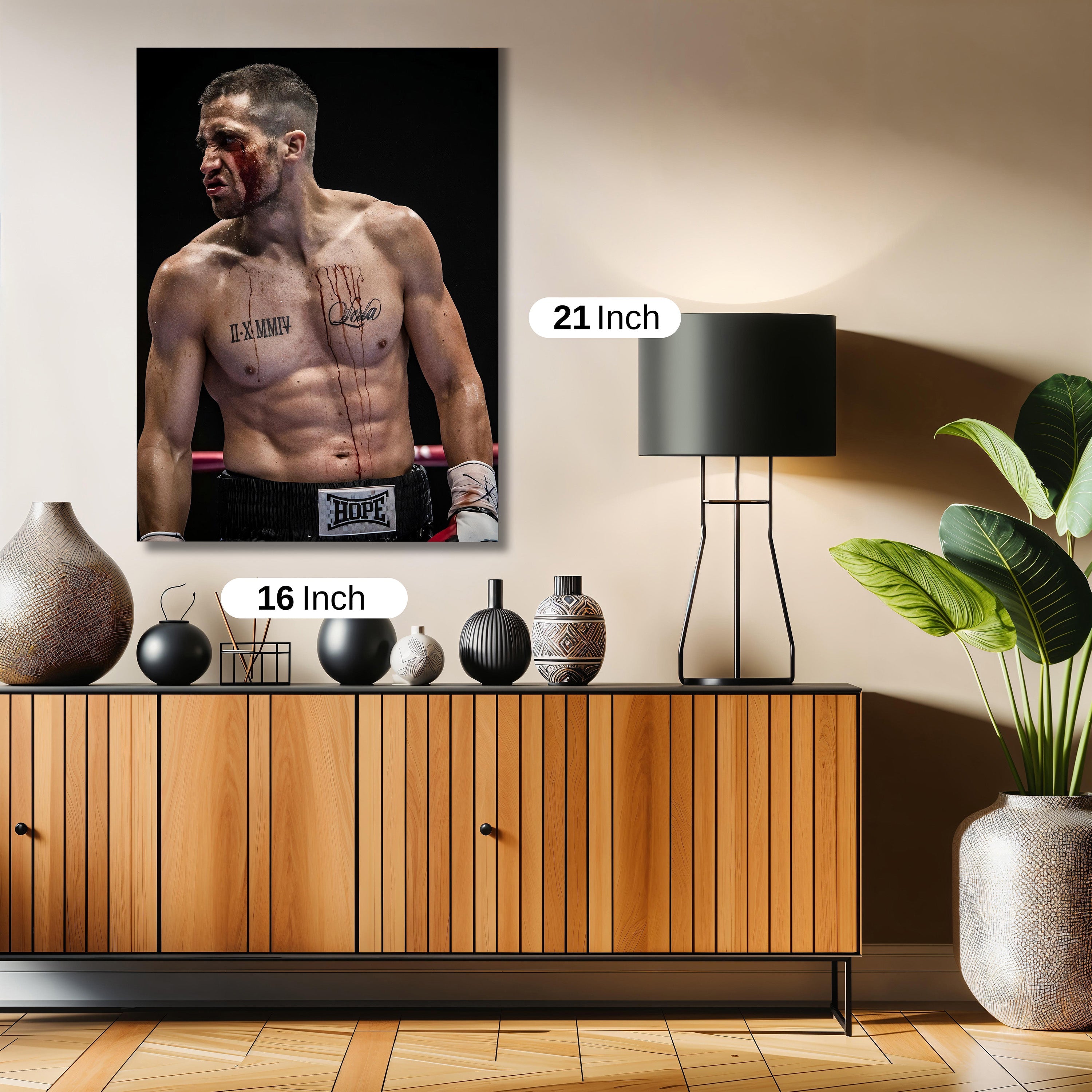 JAKE GYLLENHAAL SOUTHPAW POSTER