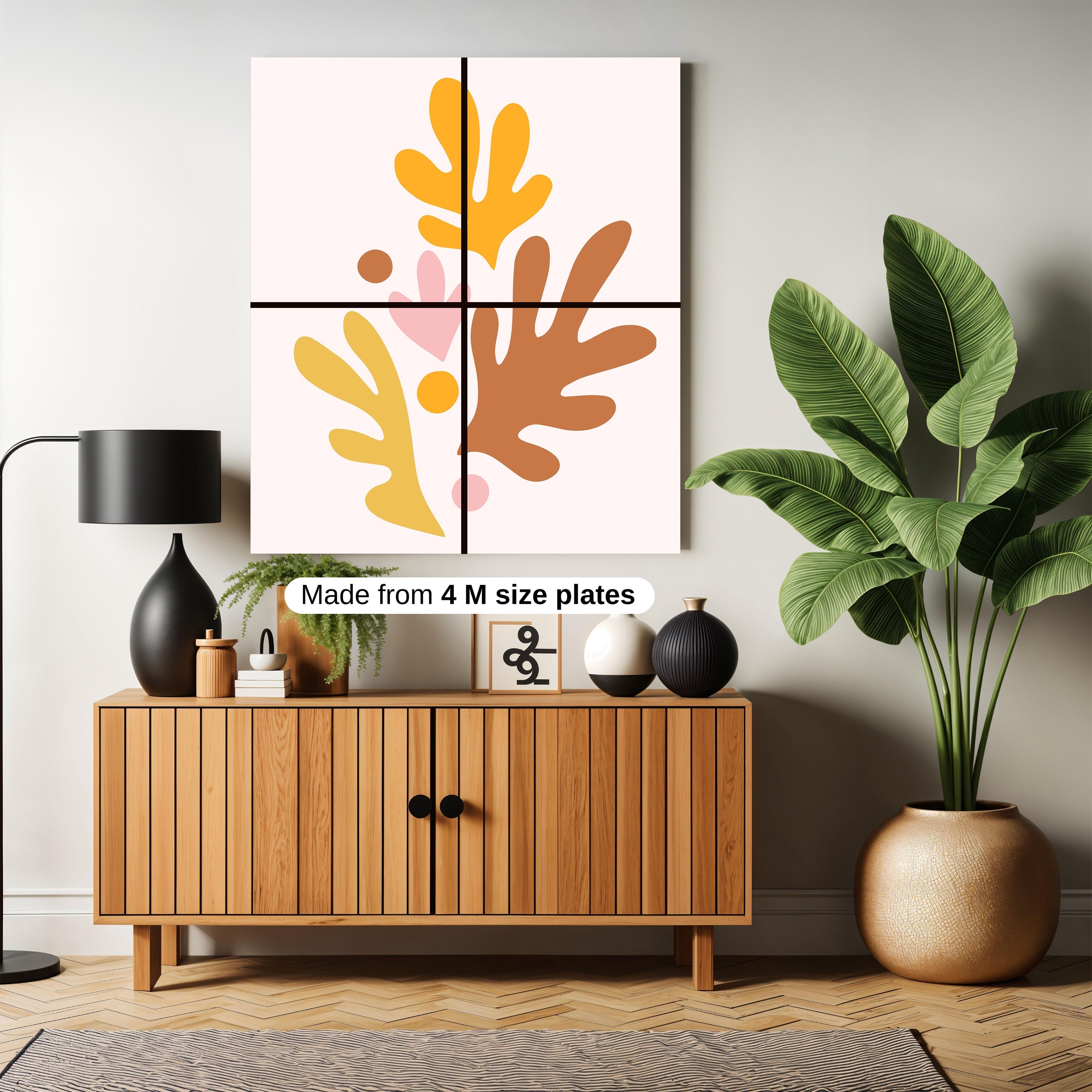 Boho Abstract art work