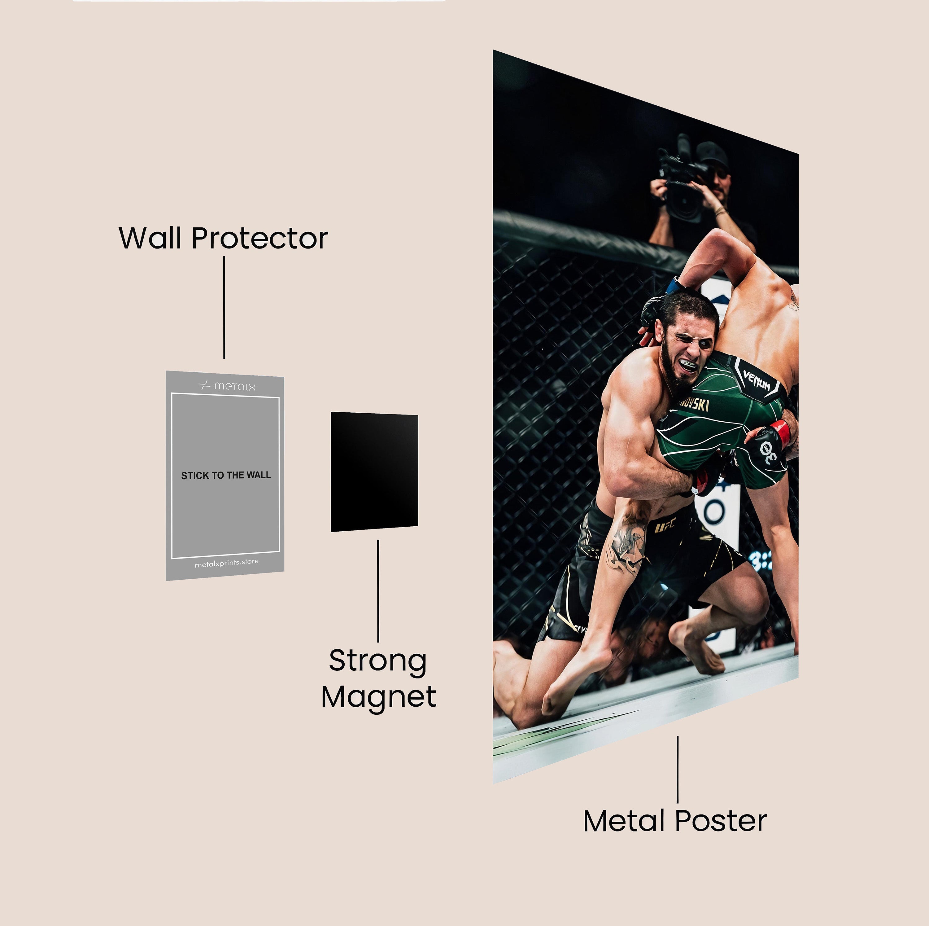 ISLAM MAKHACHEV VS ALEX VOLKANOVSKI