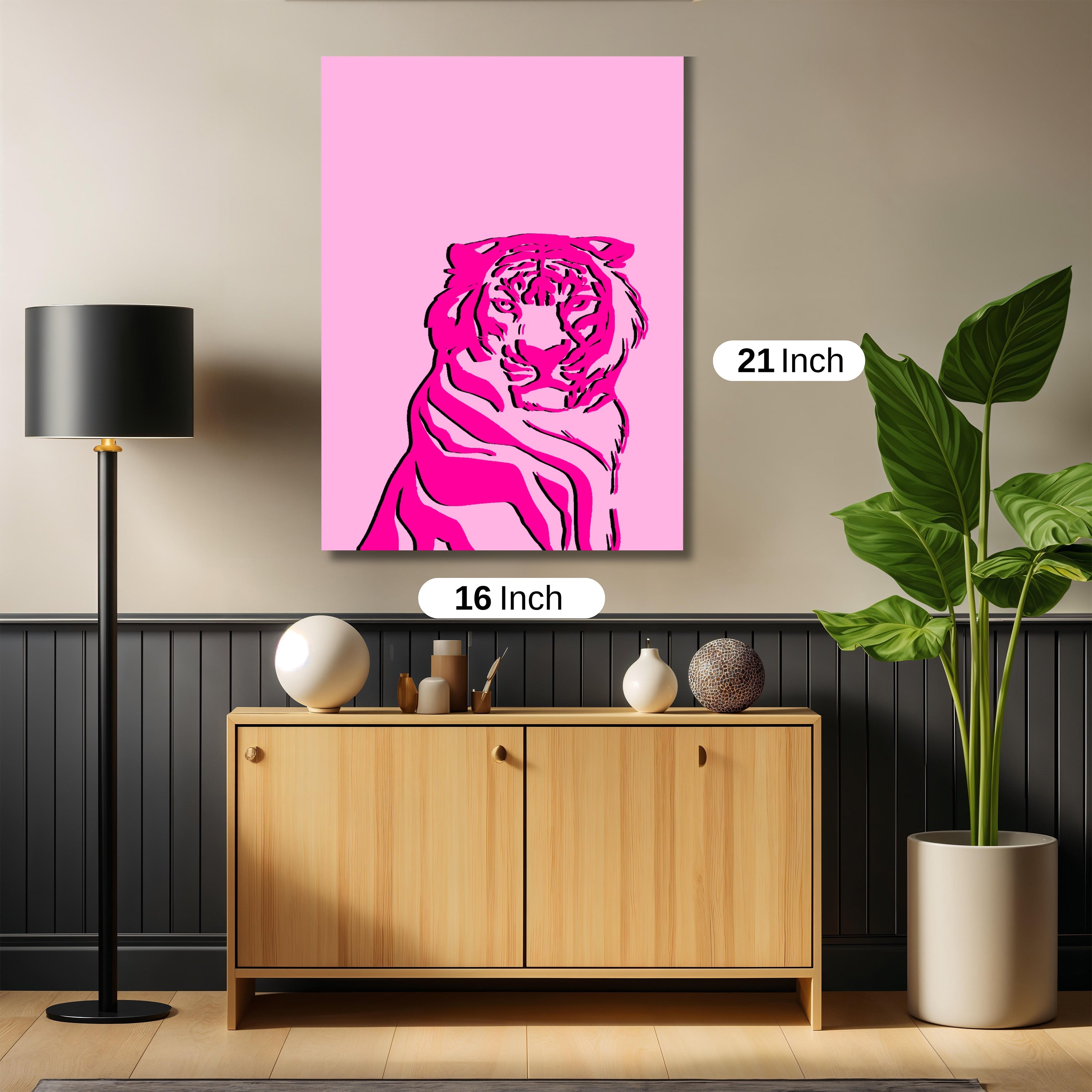 Pink Tiger art work