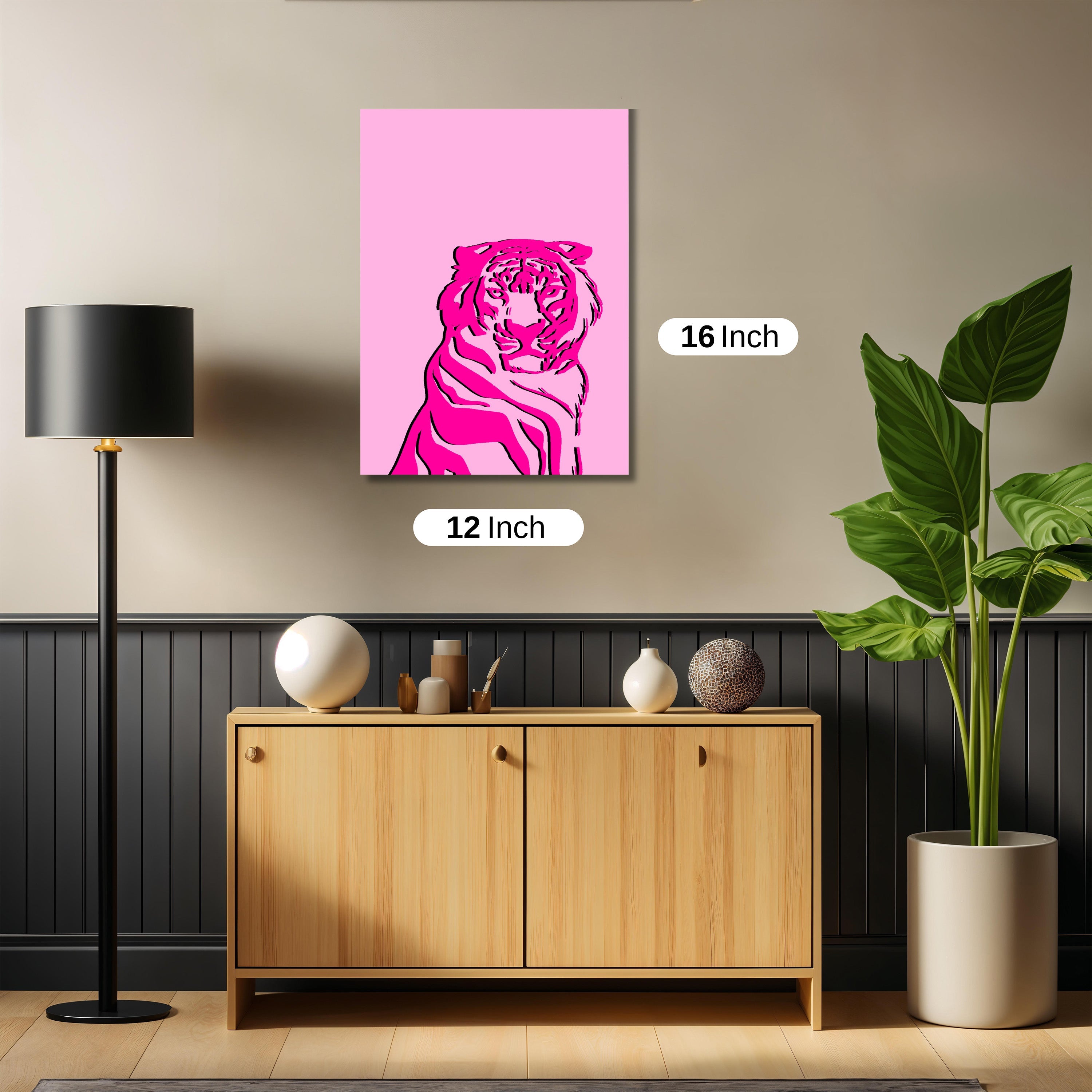 Pink Tiger art work