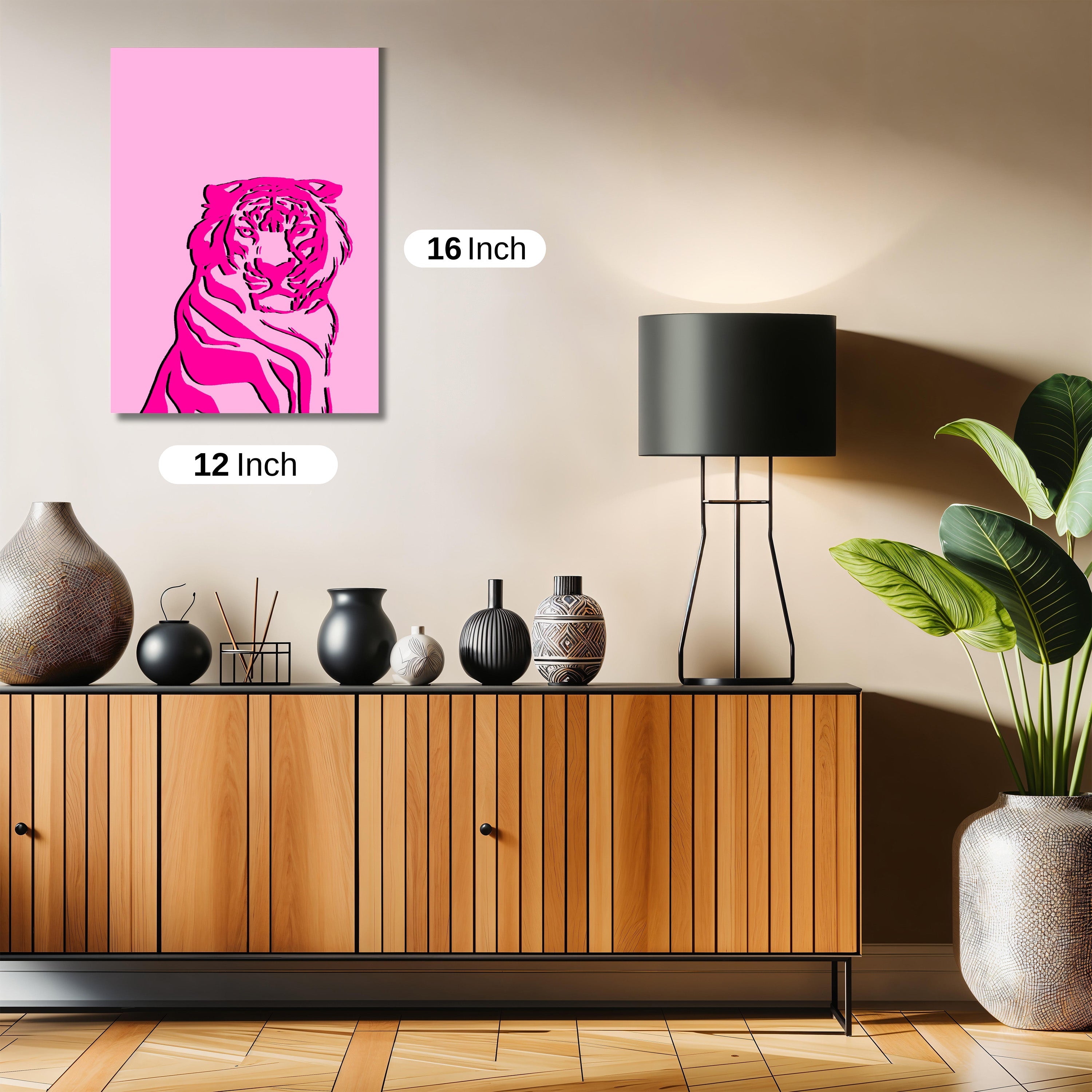Pink Tiger art work