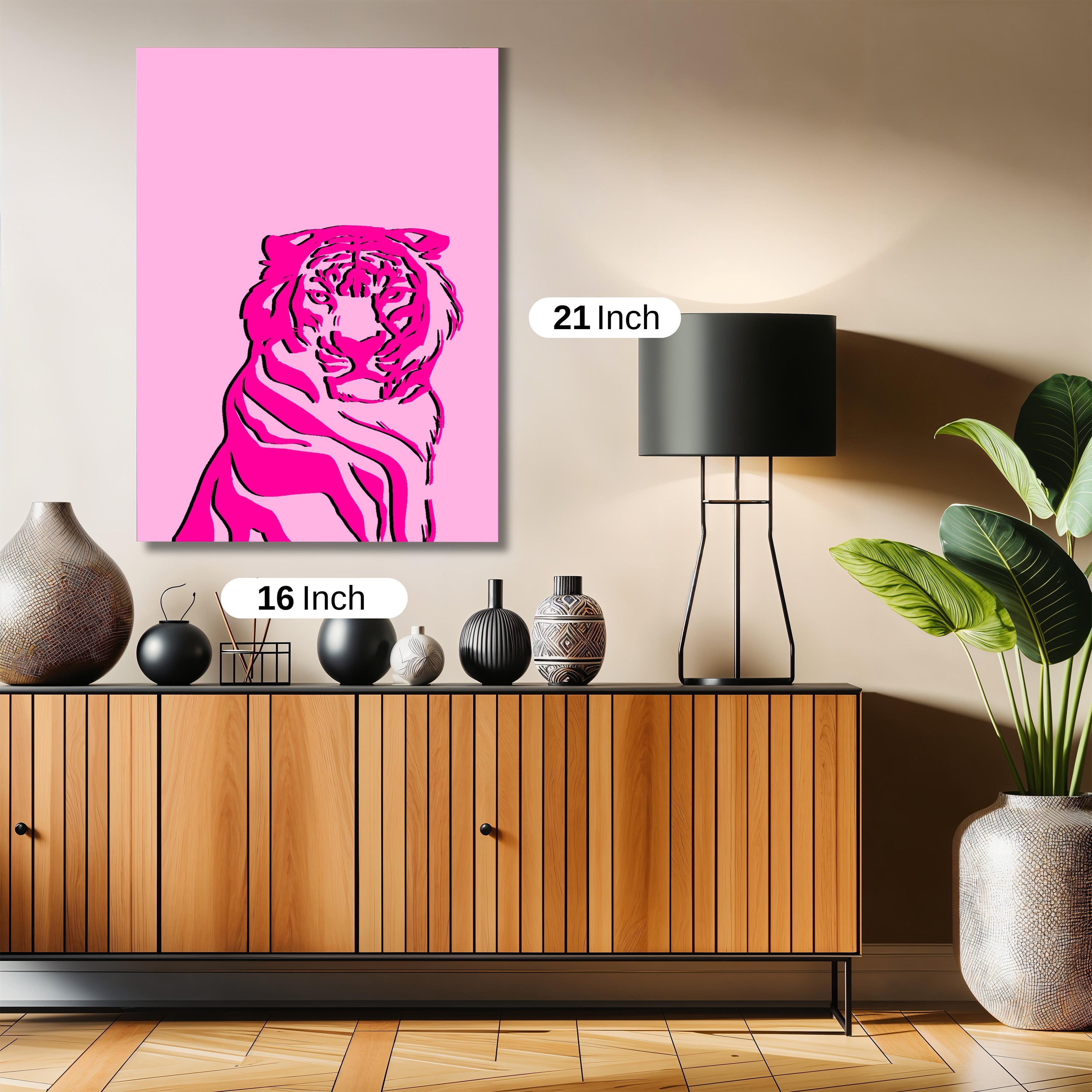Pink Tiger art work