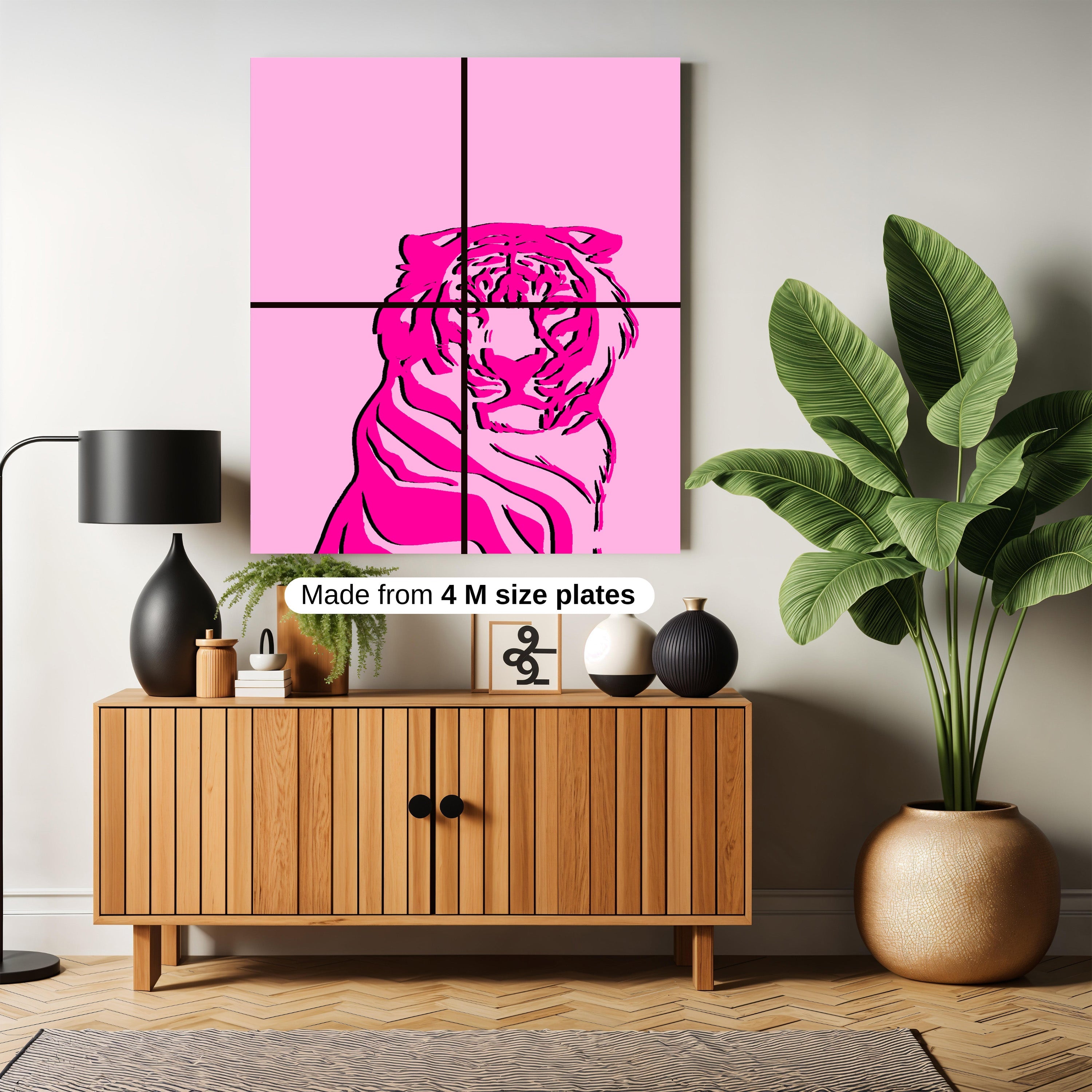 Pink Tiger art work