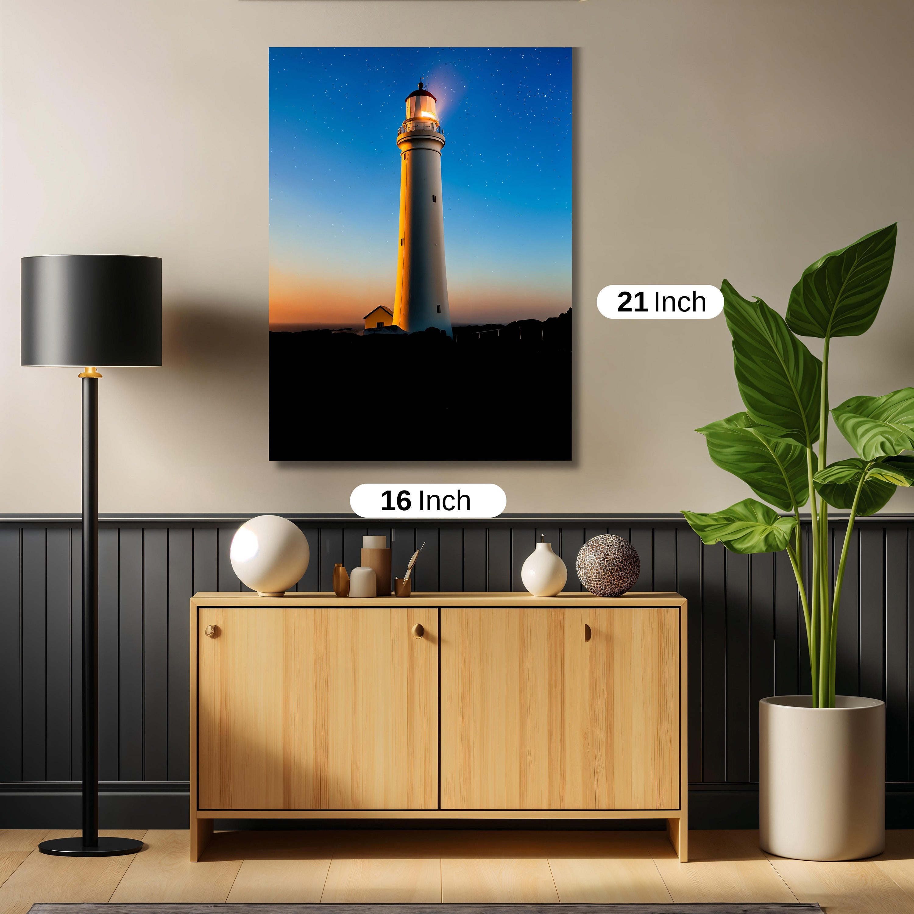 GLOW ON THE LIGHTHOUSE