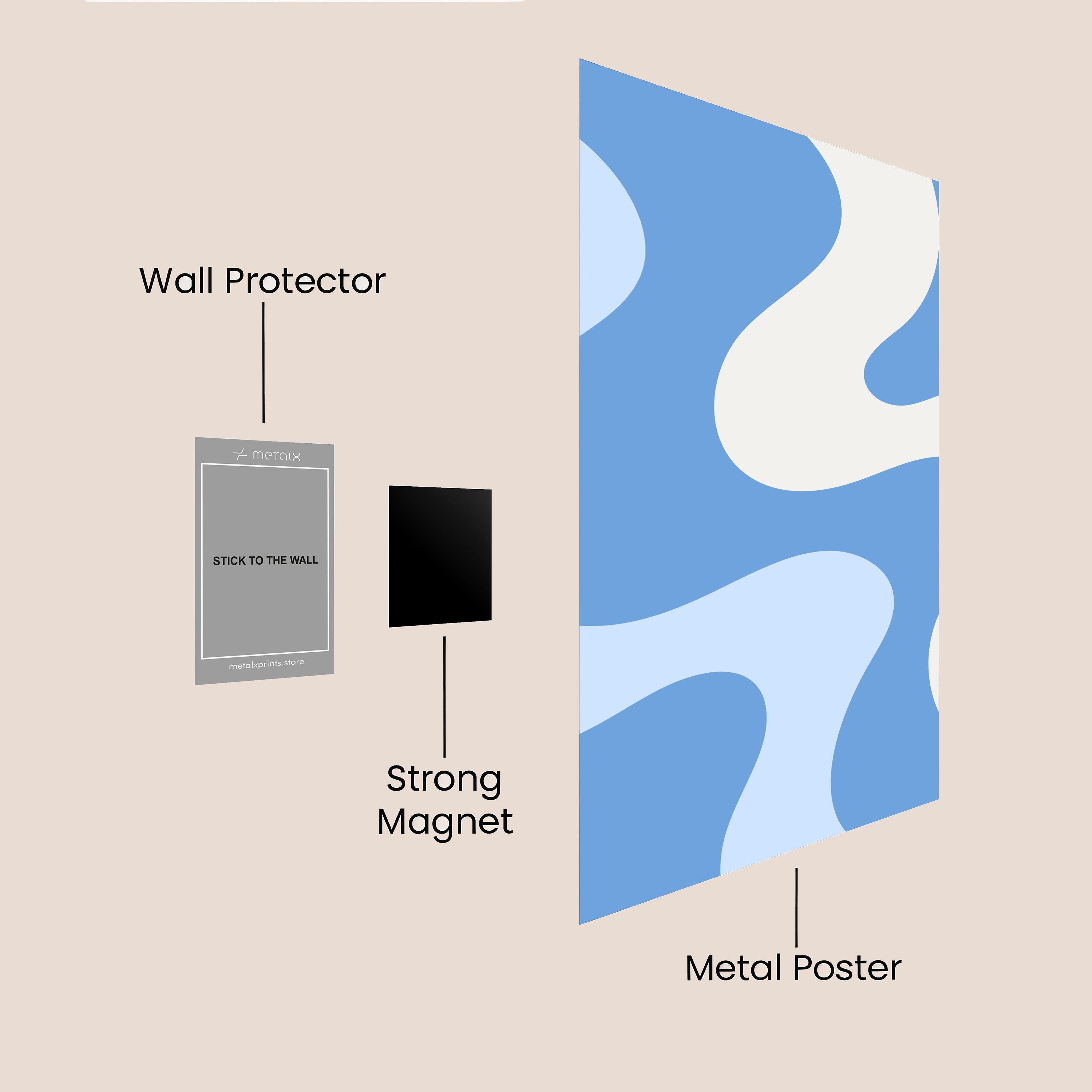 Cold colors art work