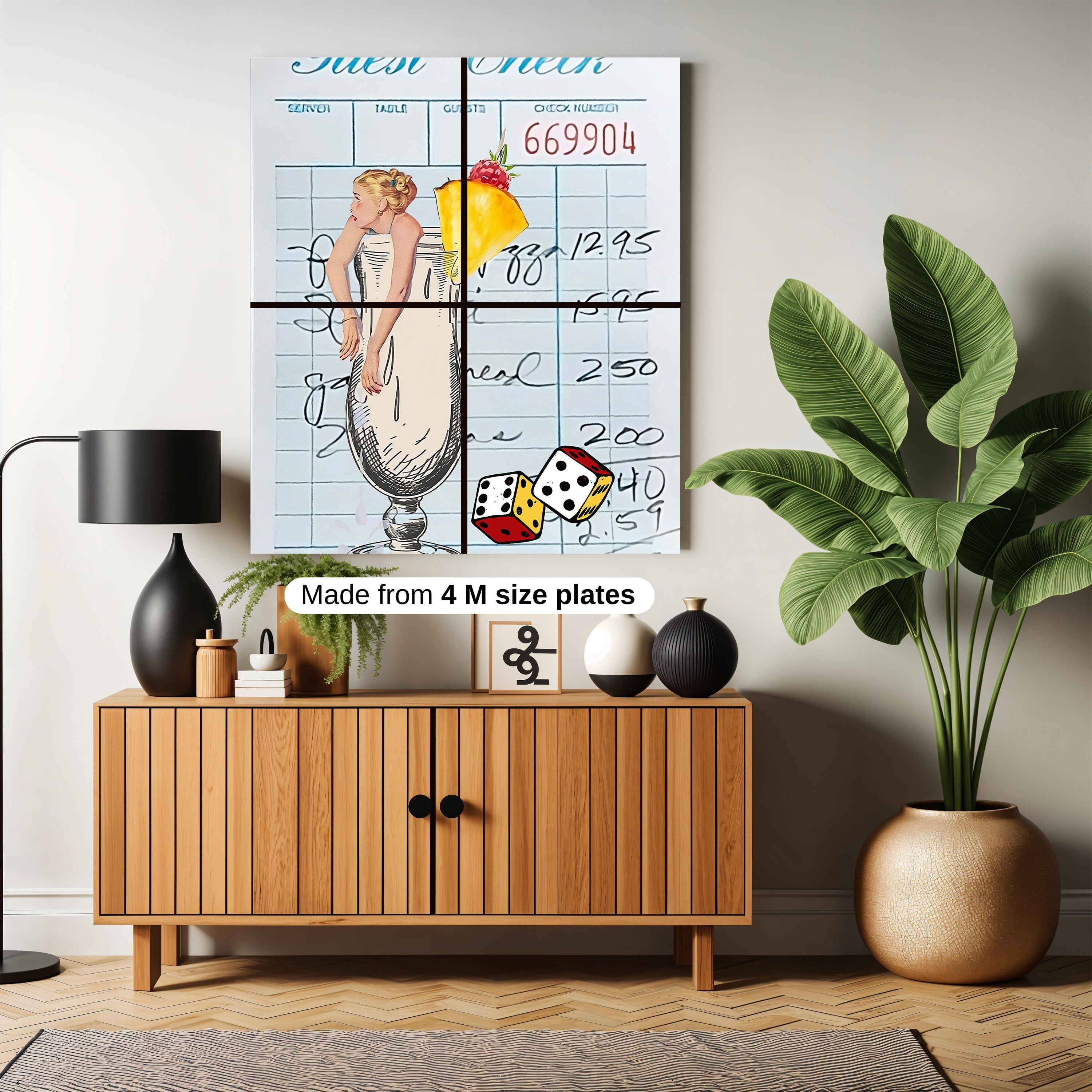 guest check comix artwork