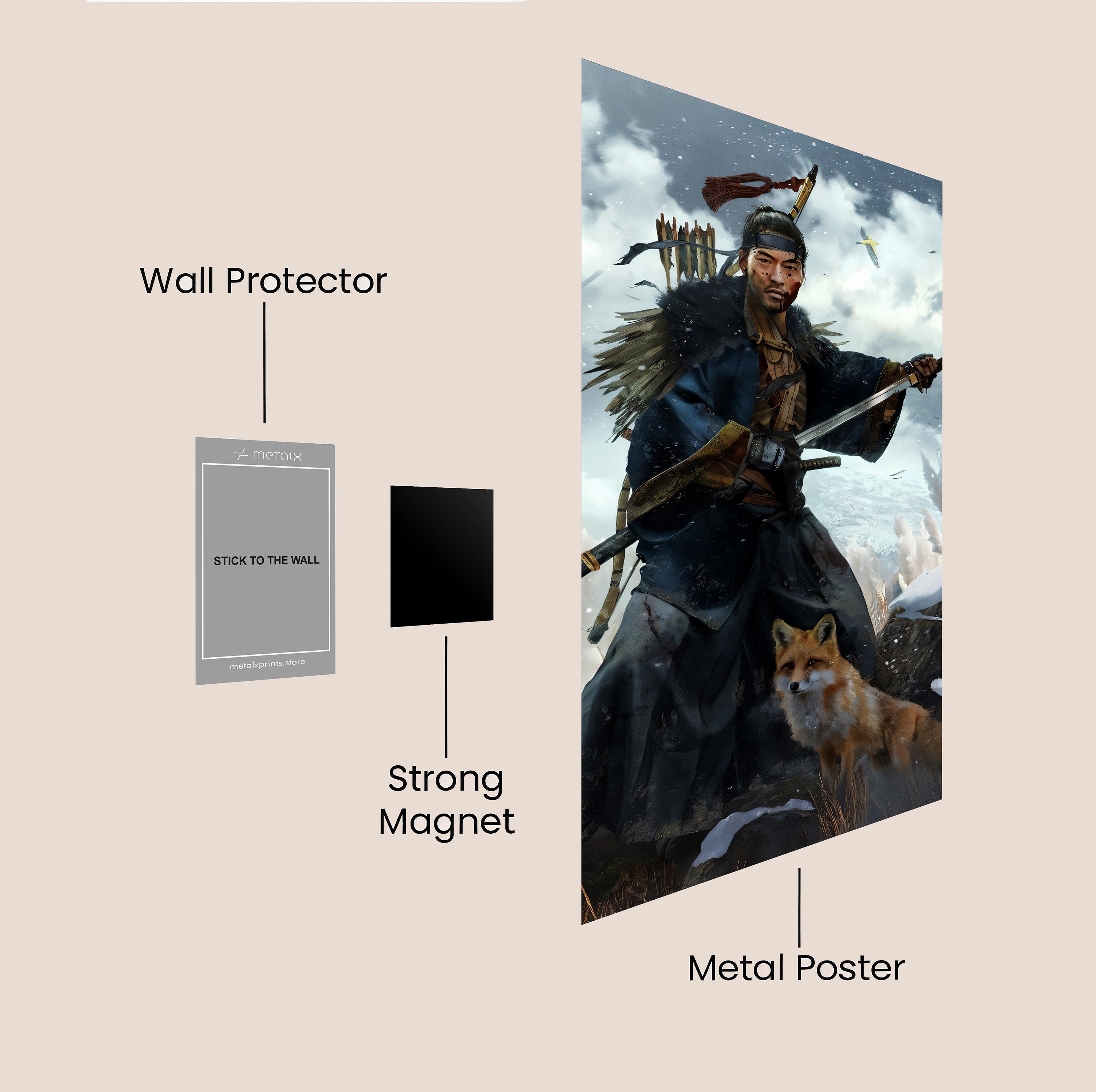 GHOST TSUSHIMA JAPANESE SAMURAI