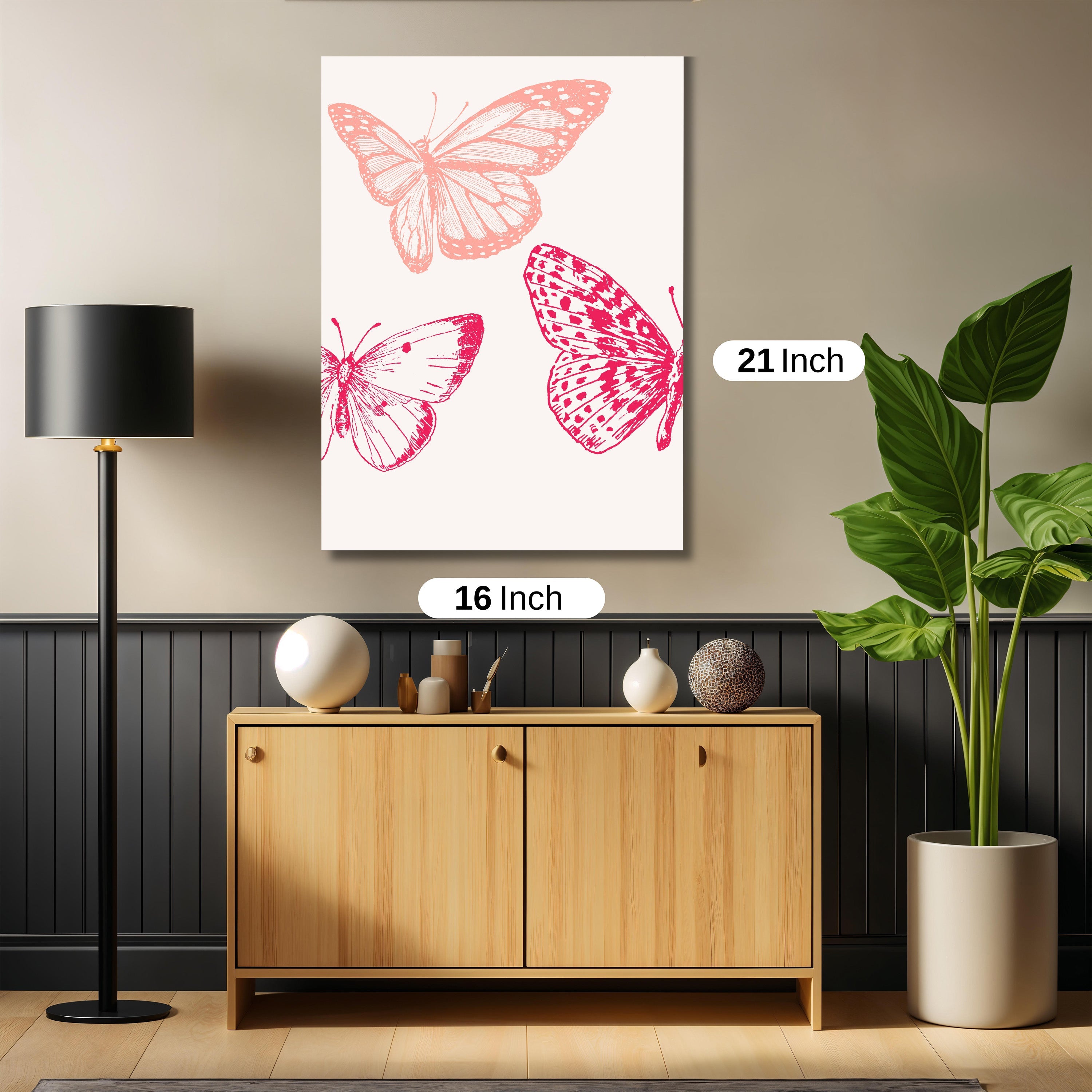 Butterfly room decor art work