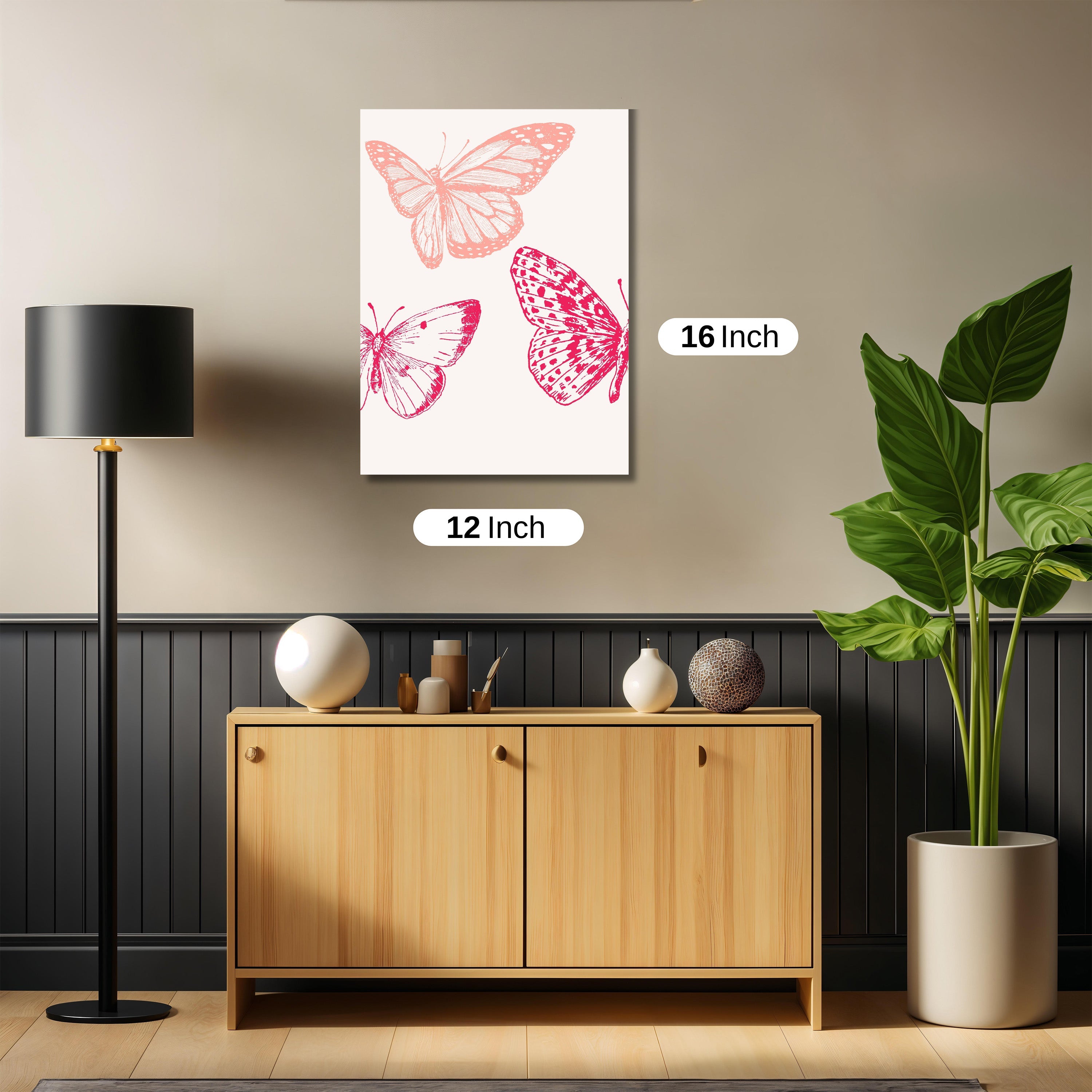 Butterfly room decor art work
