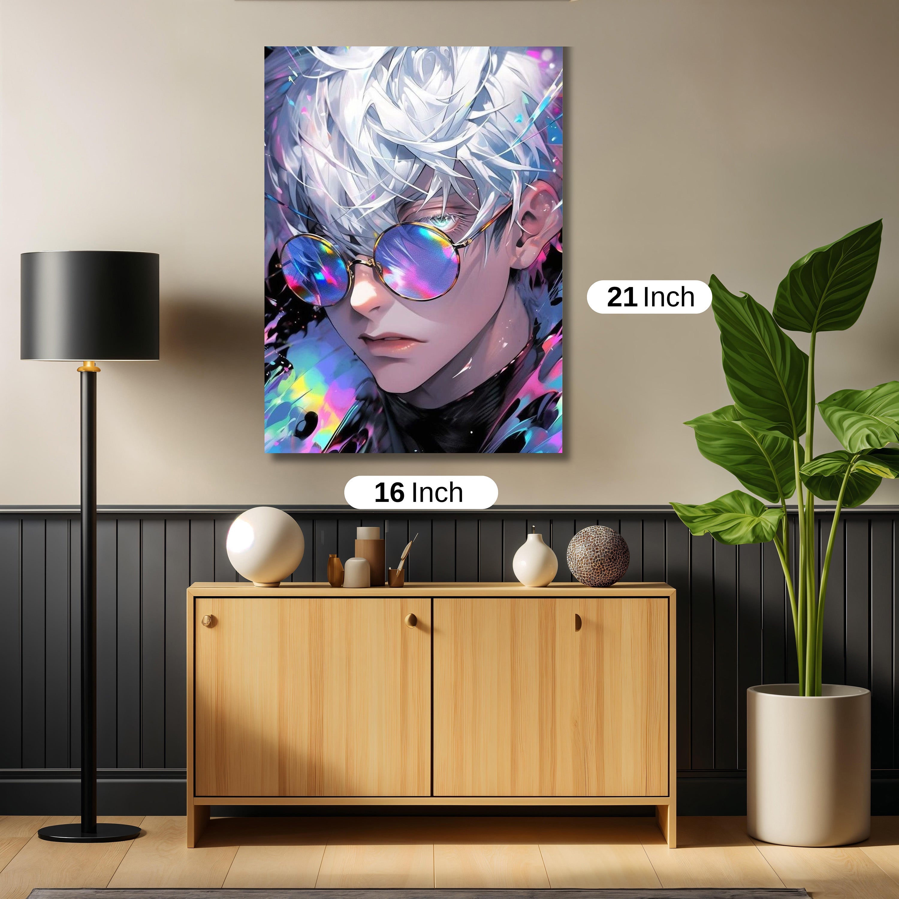 Satoru gojo inspired artwork