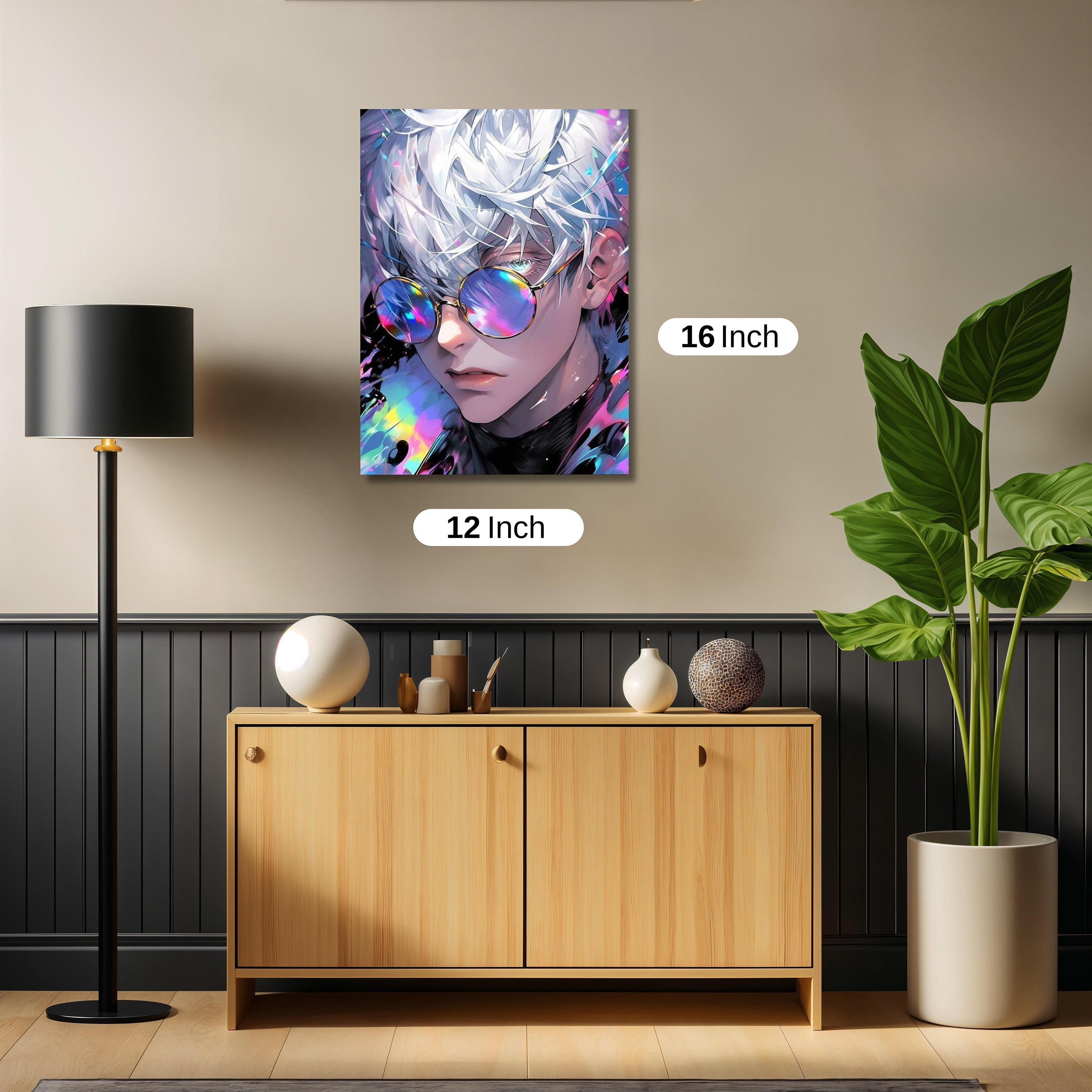 Satoru gojo inspired artwork