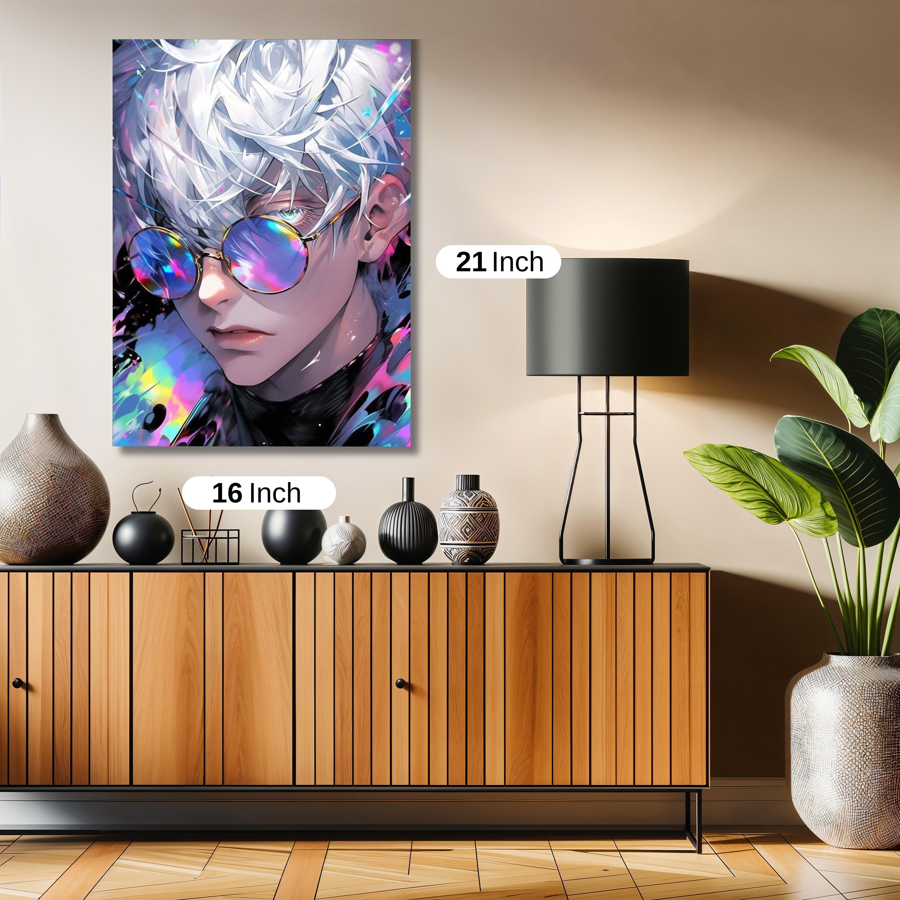 Satoru gojo inspired artwork