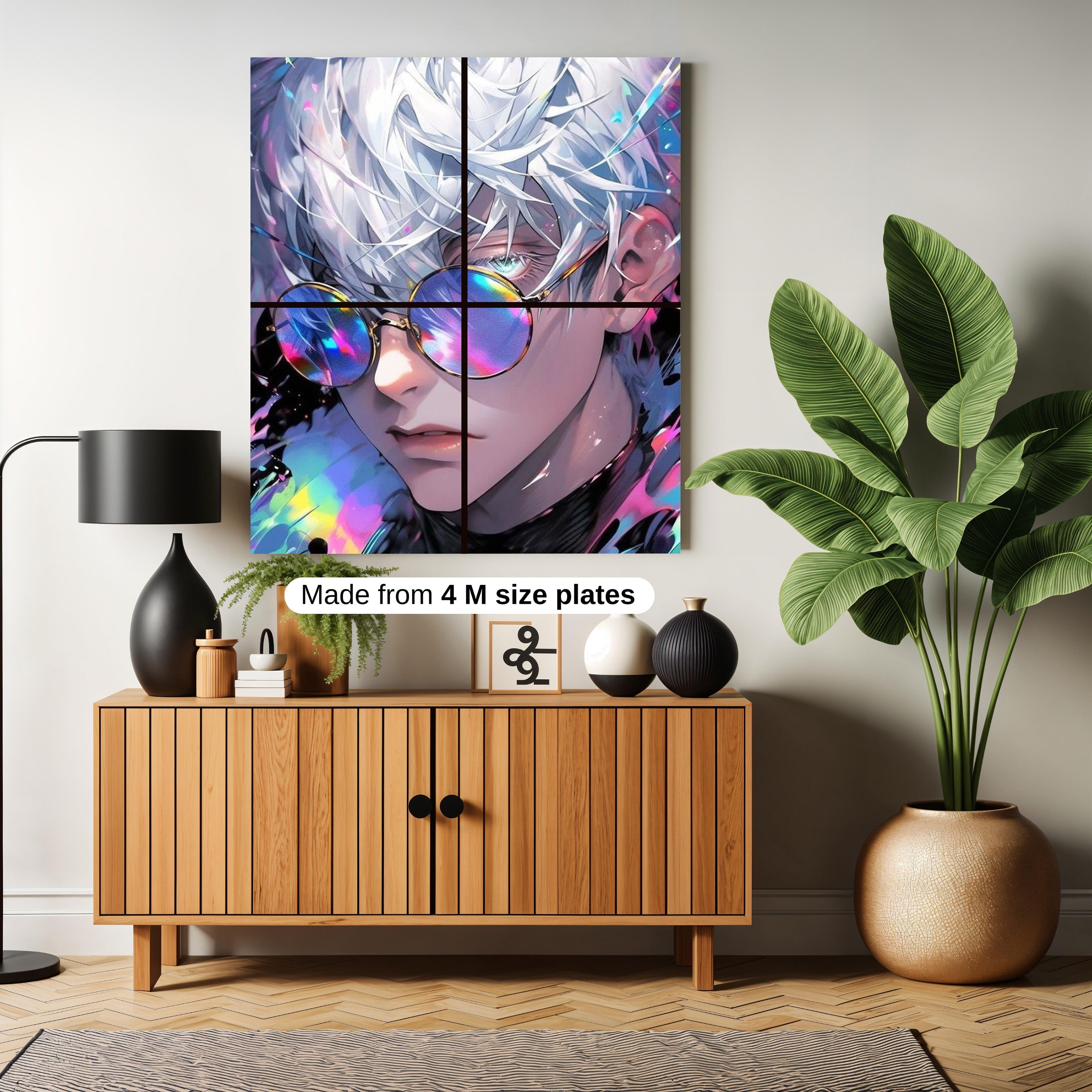 Satoru gojo inspired artwork