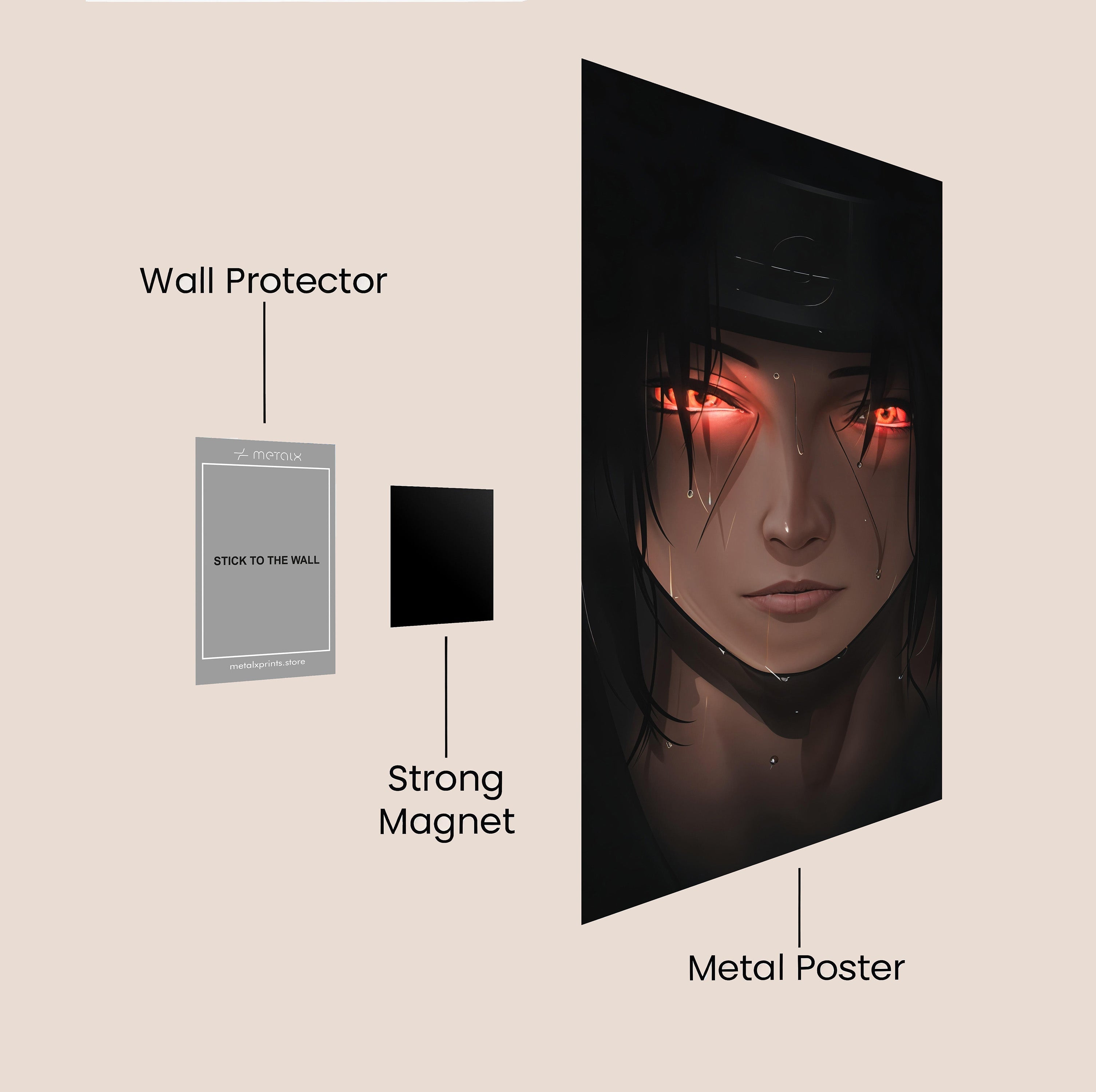 itachi uchiha naruto poster