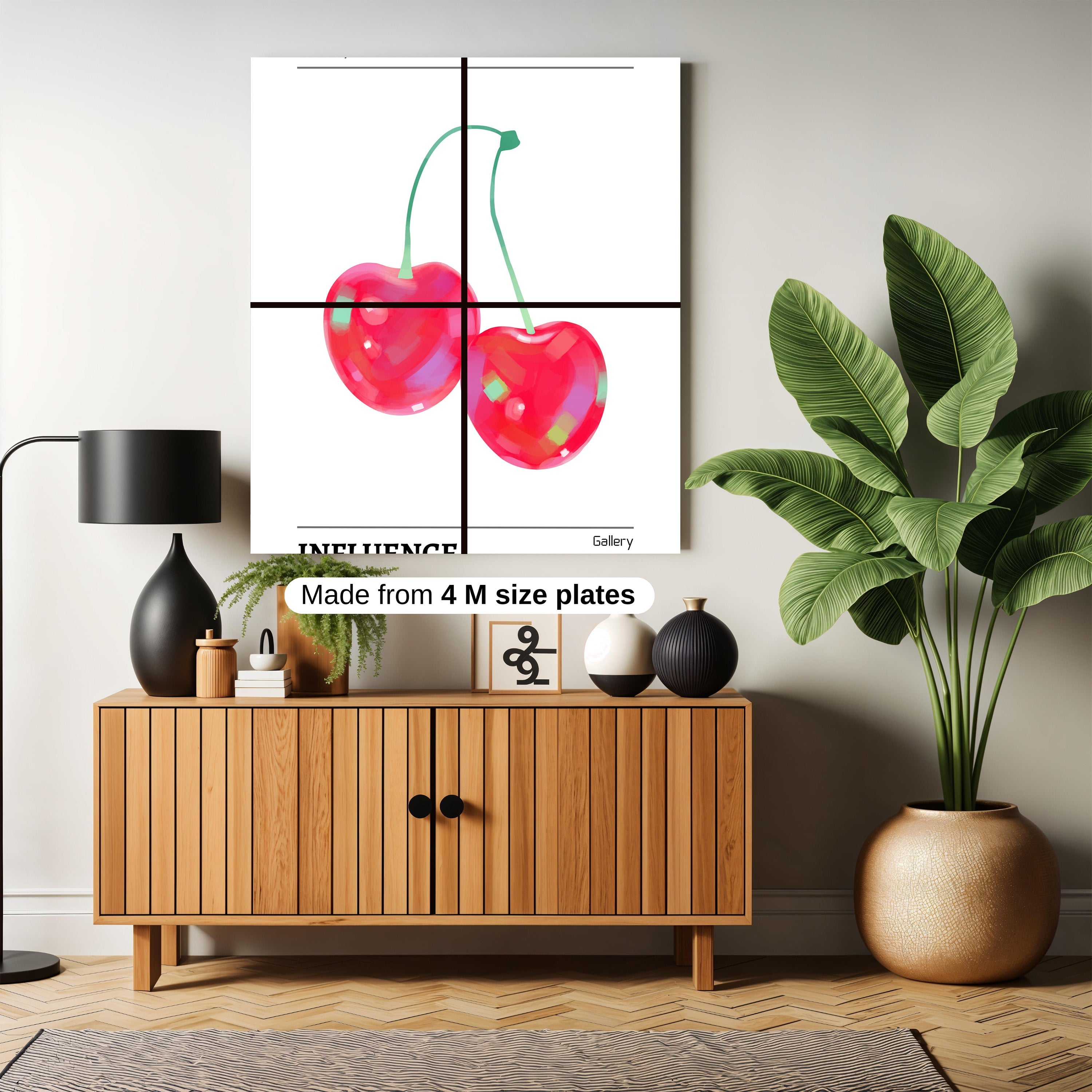 Cherries couple art work