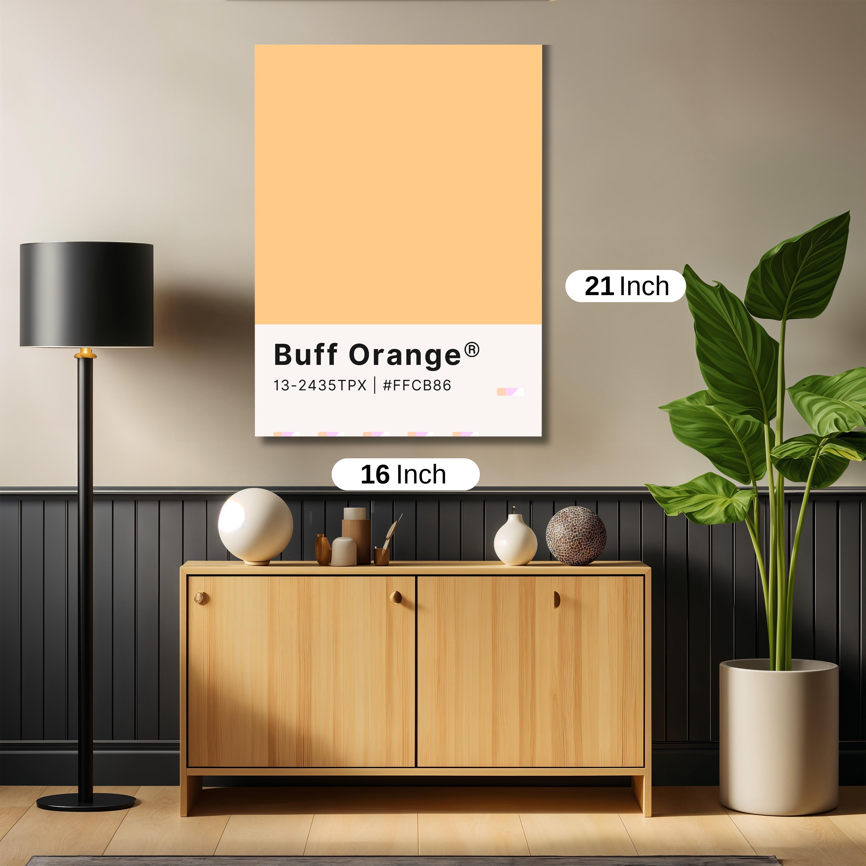 Buff orange color palette