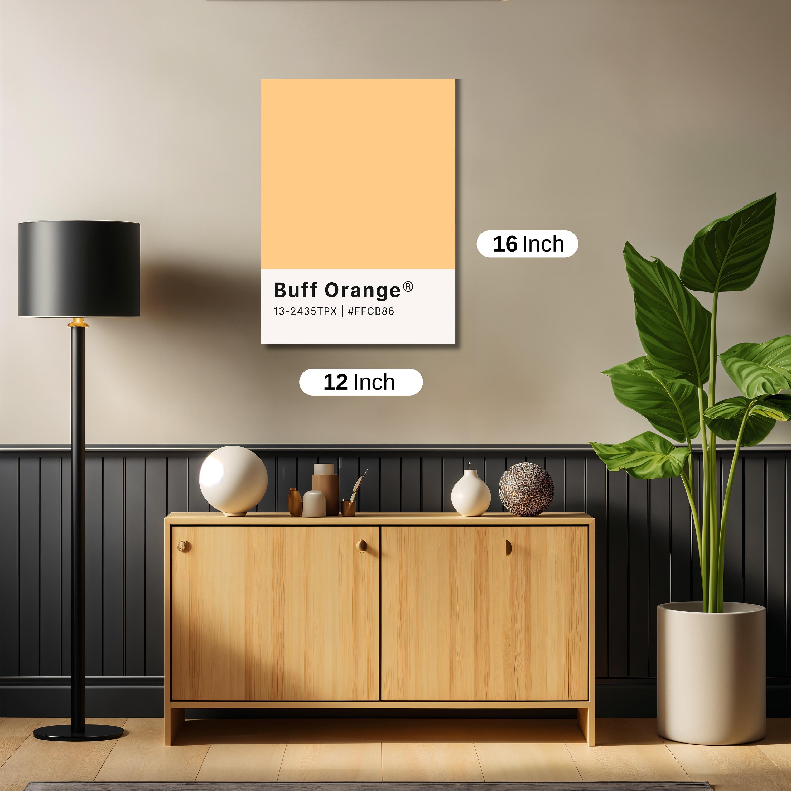 Buff orange color palette
